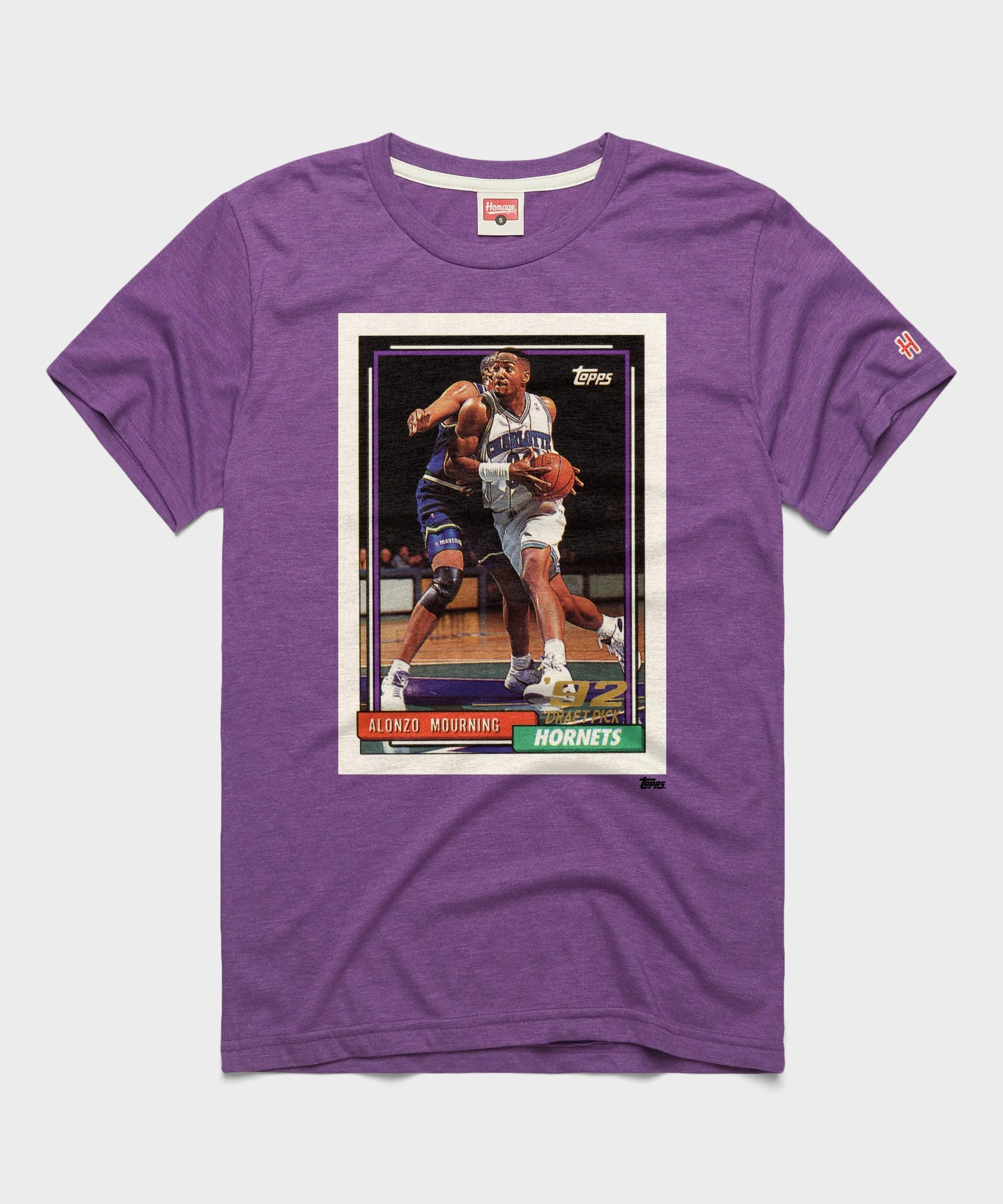 1992 Topps Basketball Alonzo Mourning Hornets