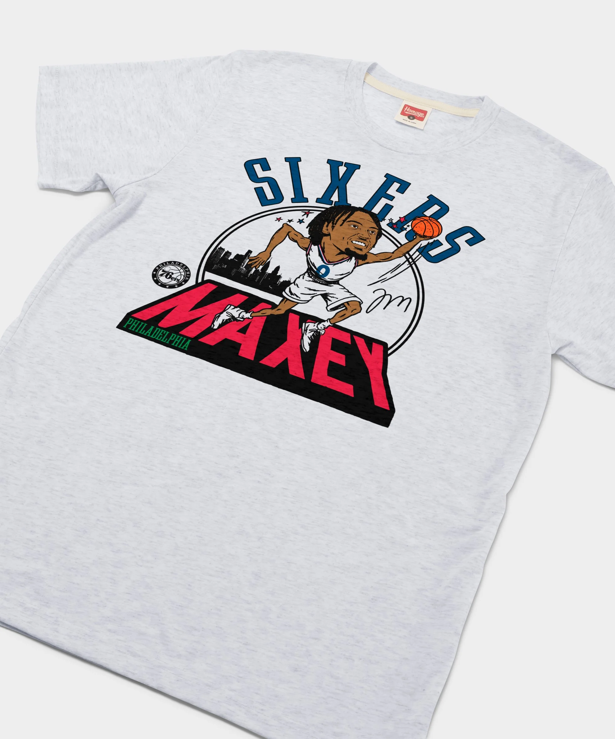 76ers Tyrese Maxey Signature City Edition 2024 - Image 2