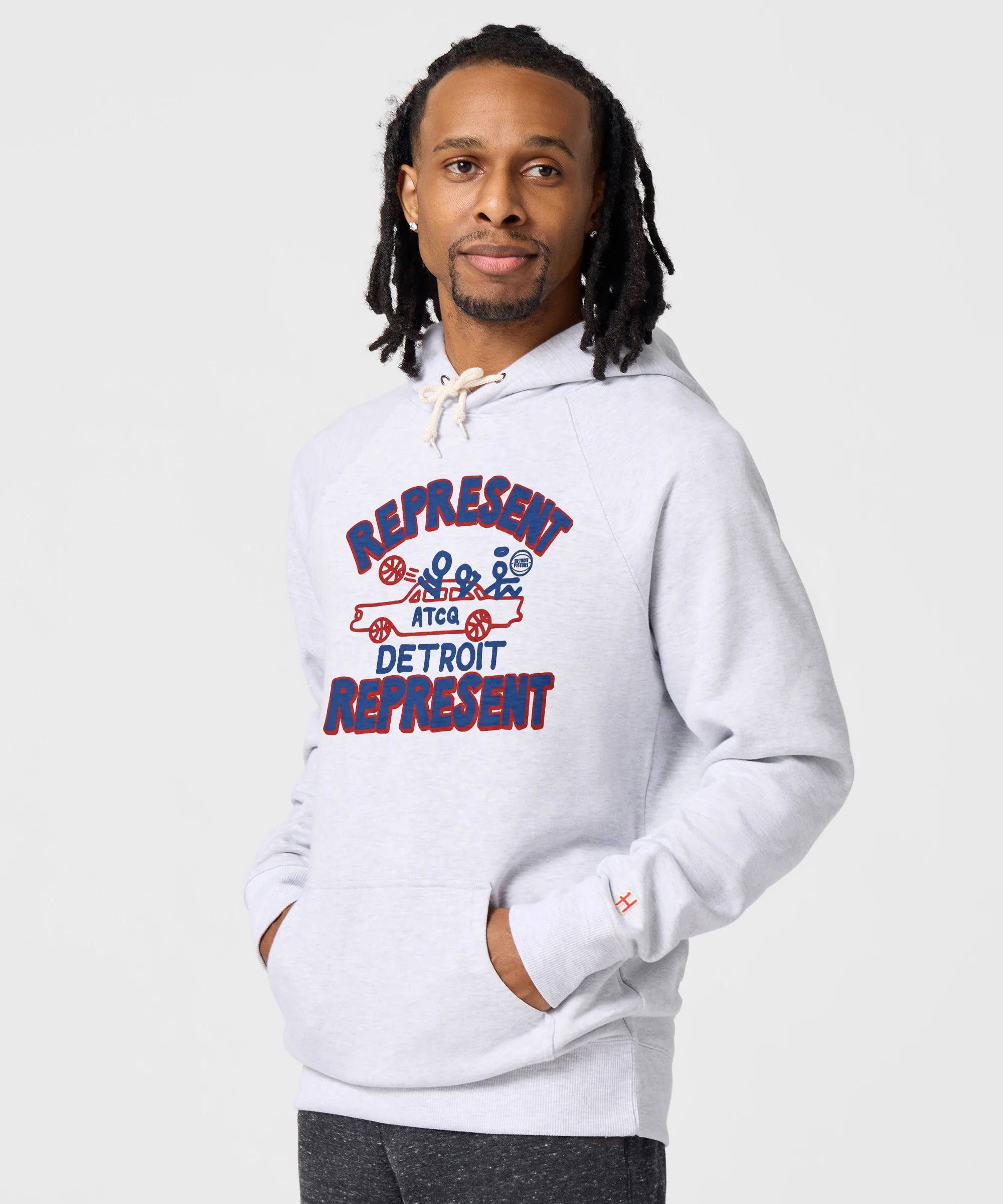 A Tribe Called Quest x Detroit Pistons Represent Hoodie - Image 3