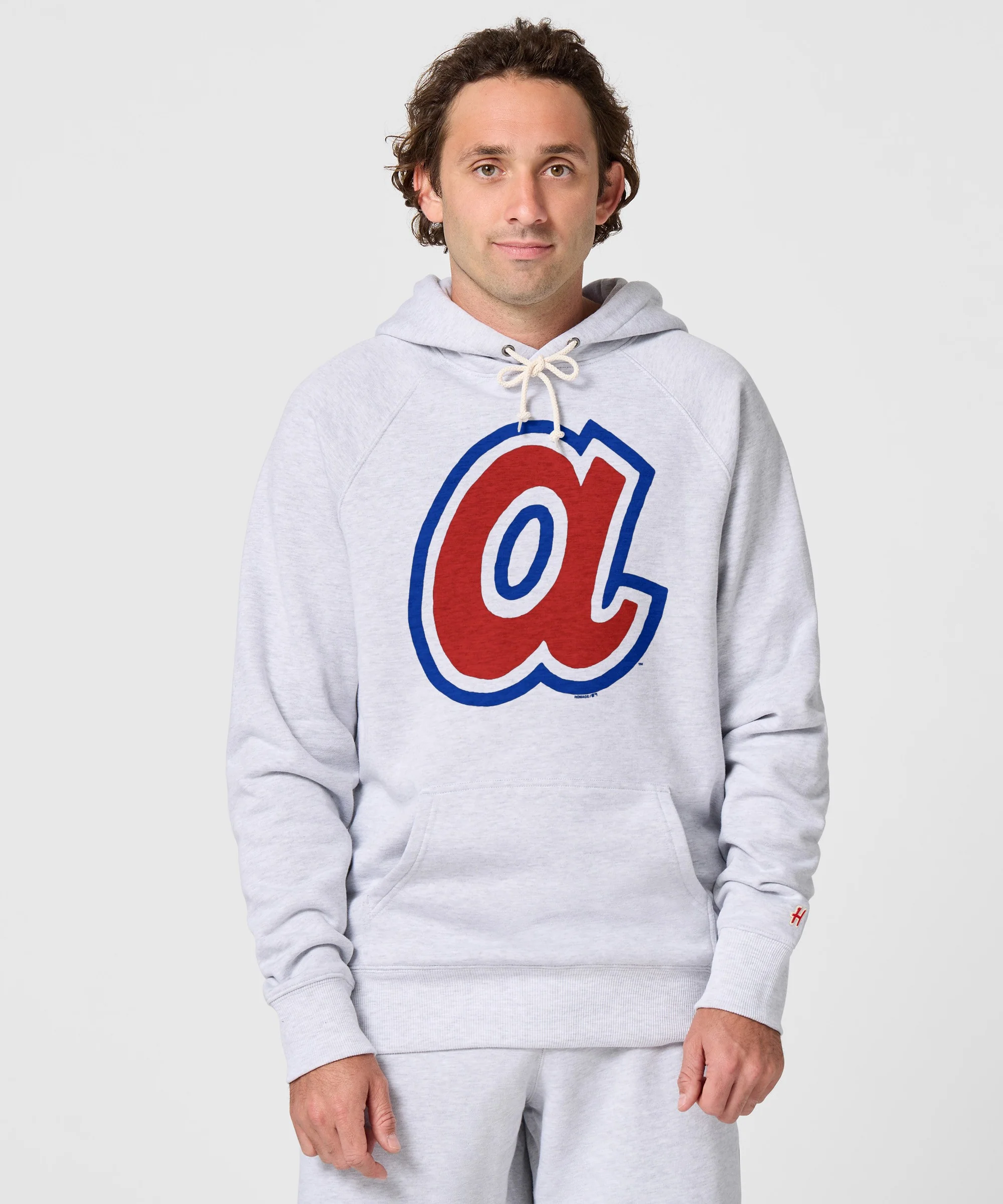 Atlanta Braves Cap Logo '72 Hoodie - Image 3