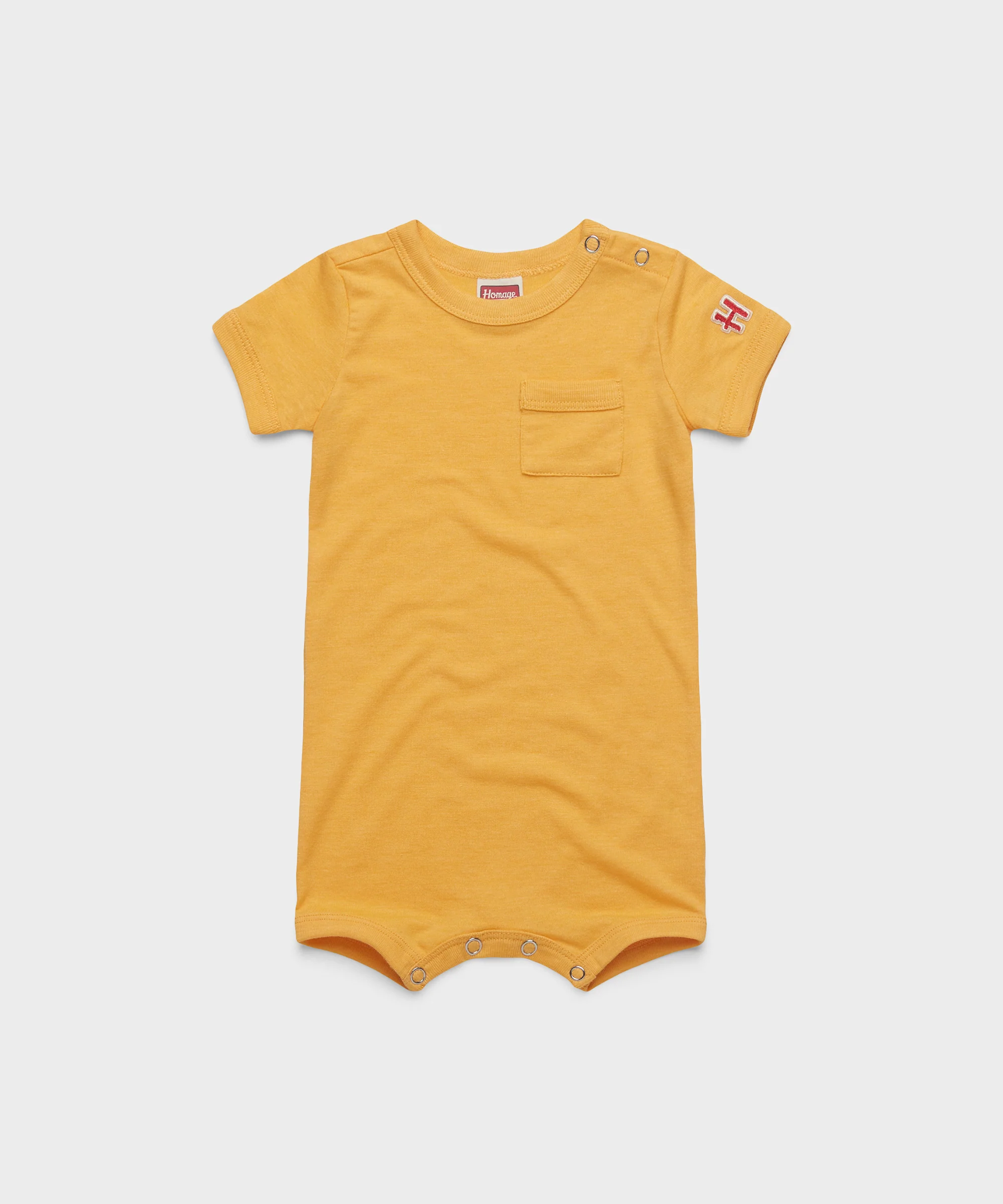 Baby Go-To Short Sleeve Romper - Image 3