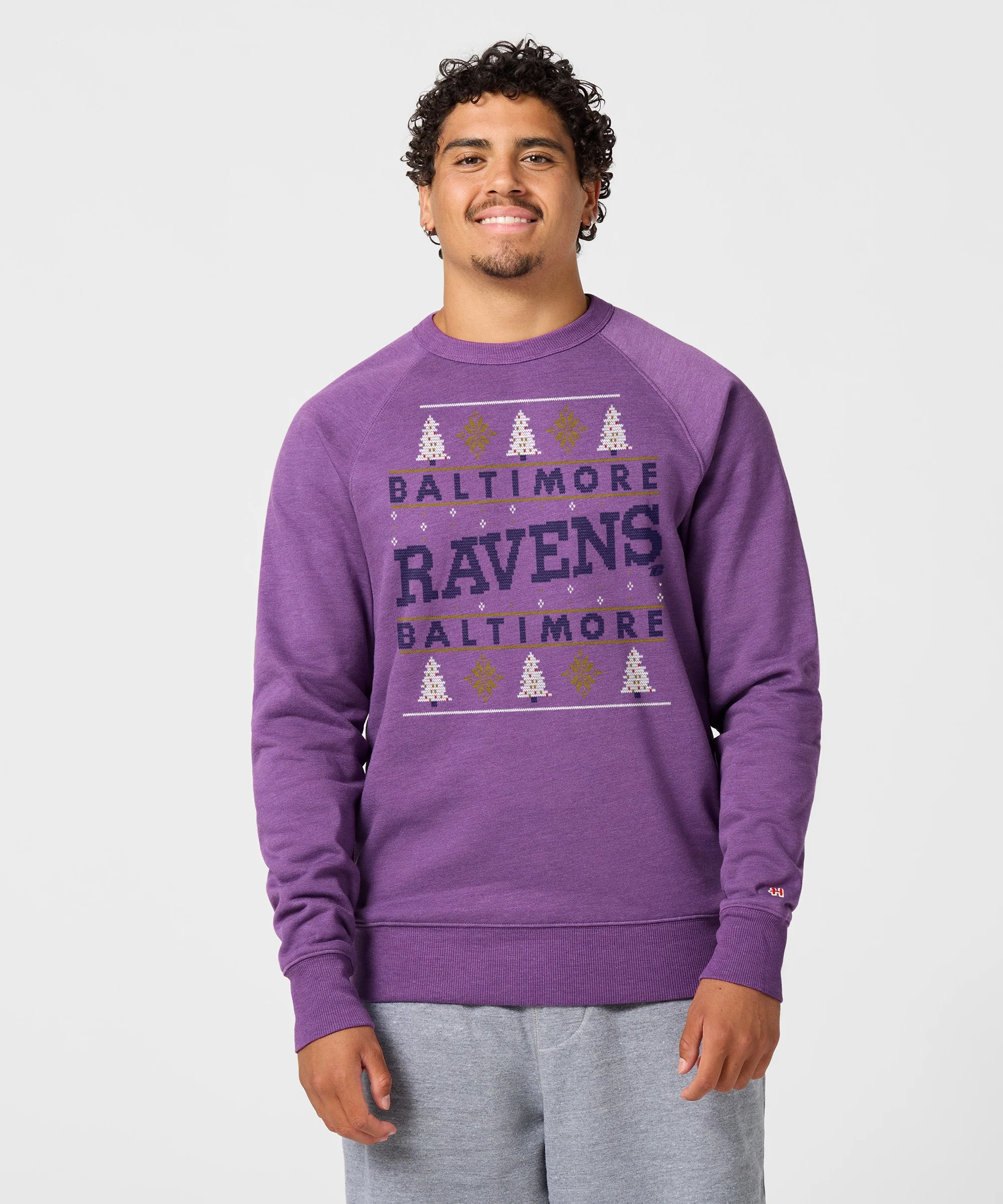 Baltimore Ravens Holiday Crewneck - Image 3