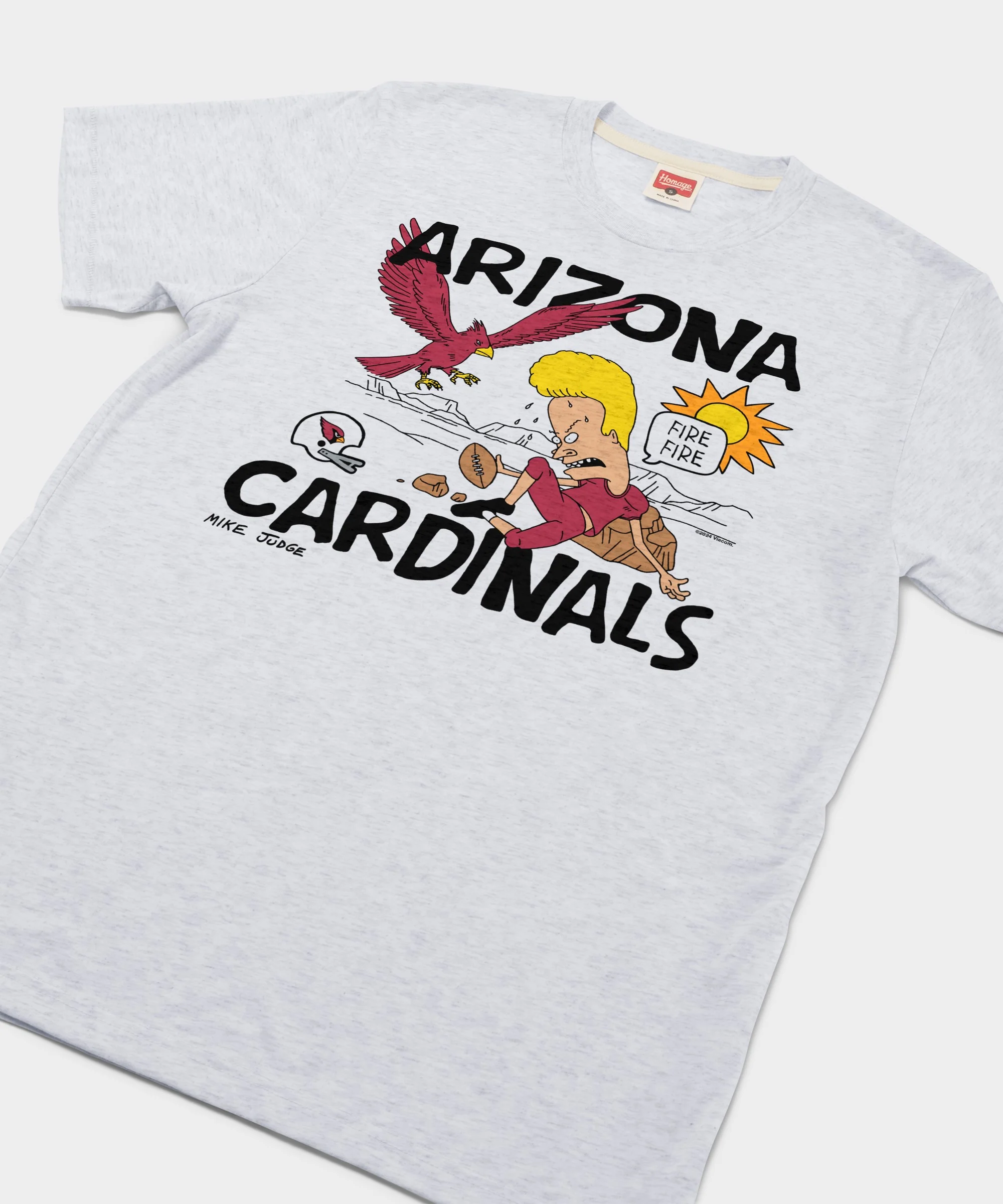 Beavis And Butt-Head X Arizona Cardinals Fire Fire - Image 2