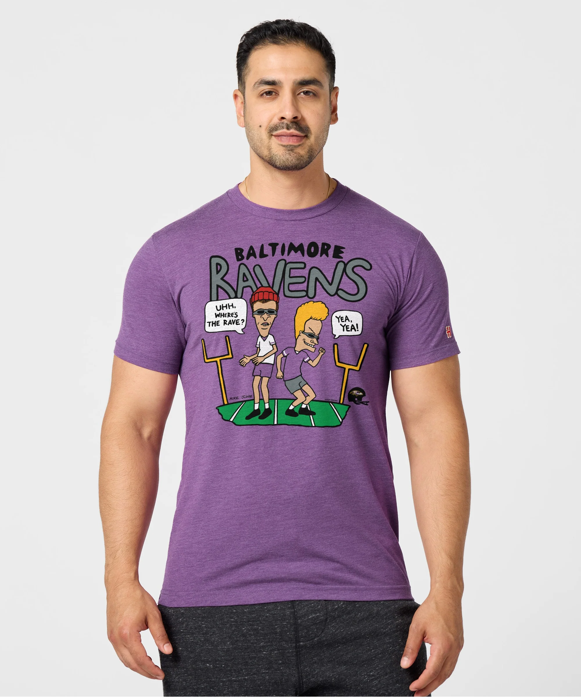 Beavis And Butt-Head X Baltimore Ravens Rave - Image 3