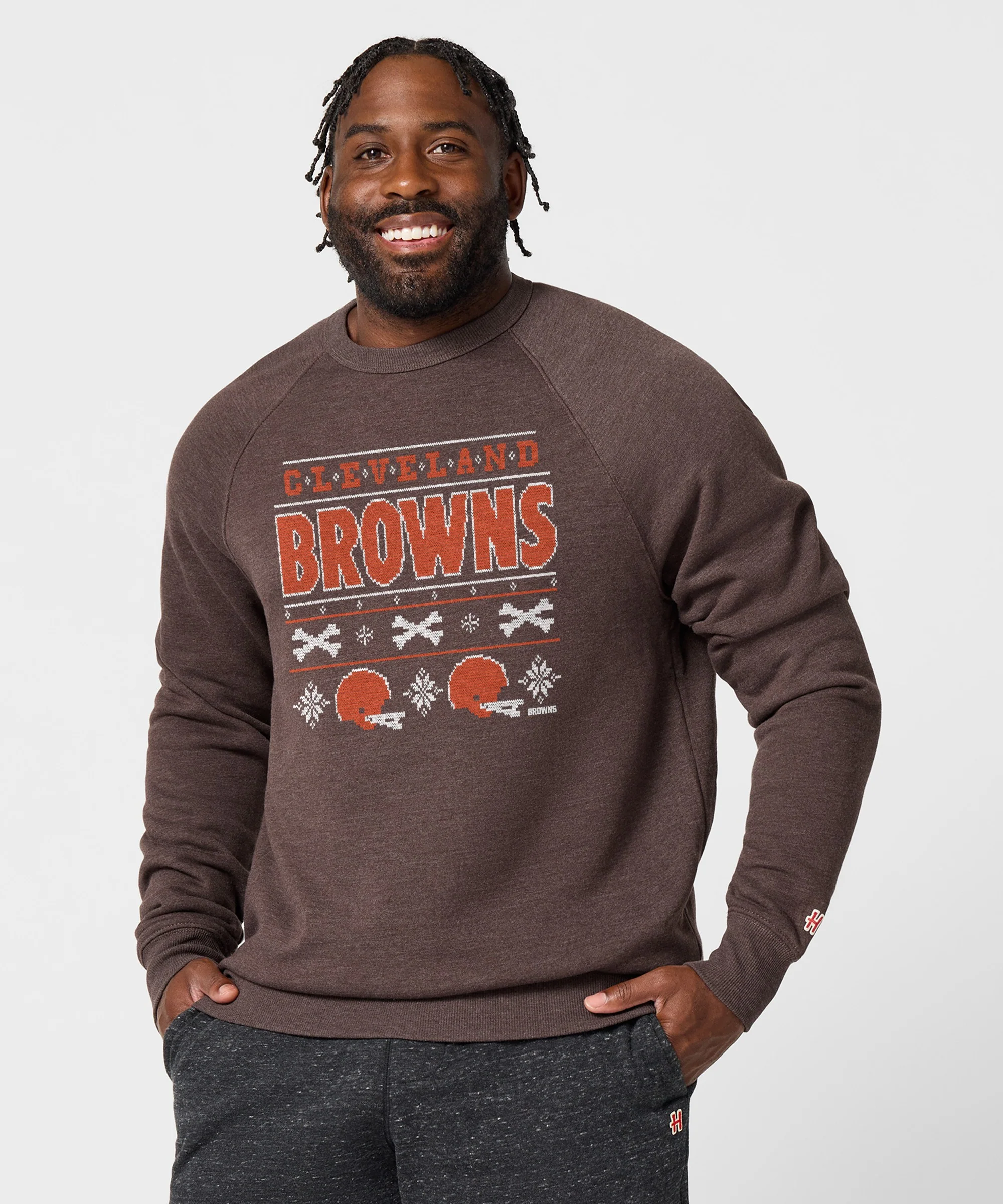 Cleveland Browns Holiday Crewneck - Image 3