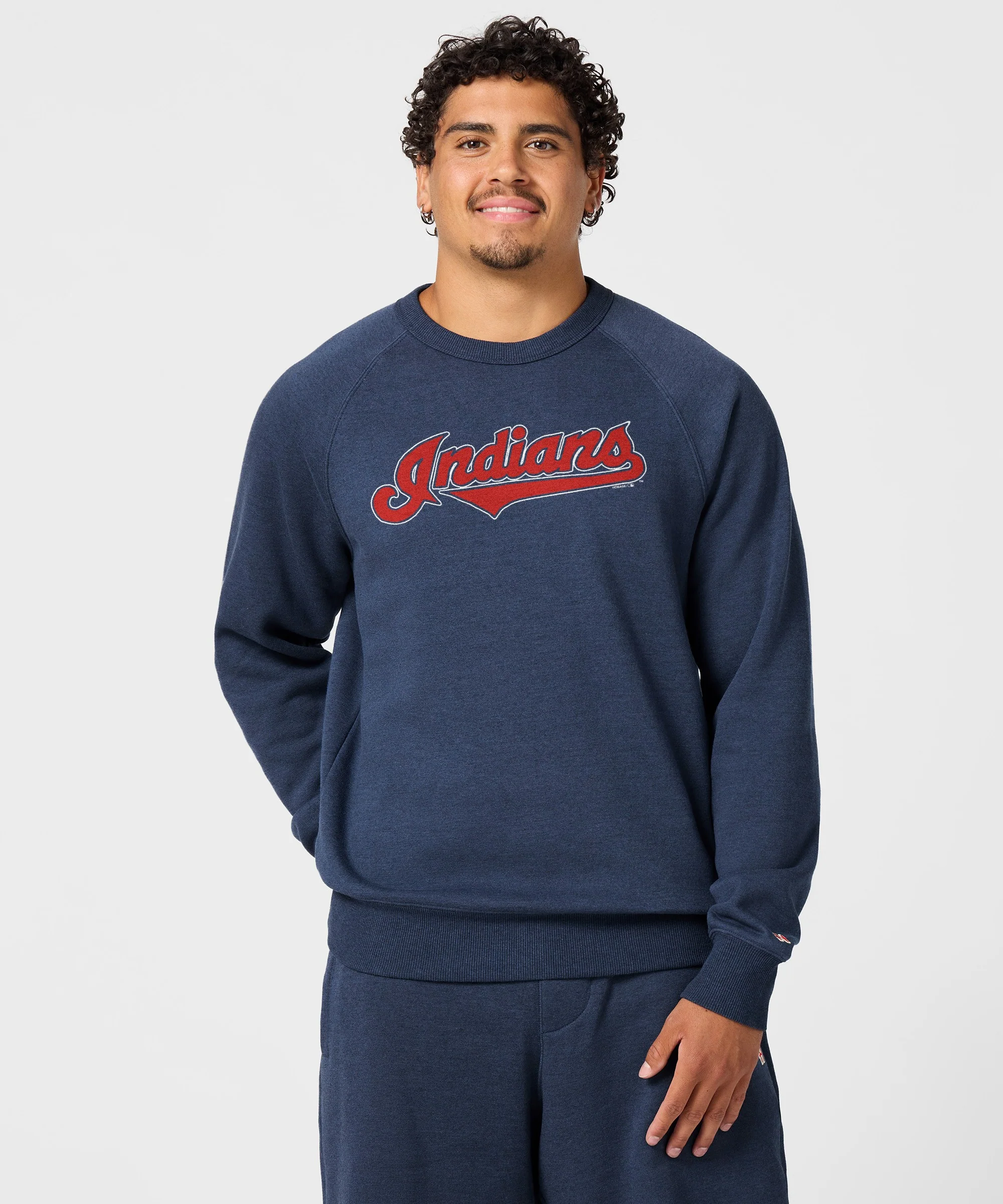 Cleveland Indians Jersey Logo '94 Crewneck - Image 7