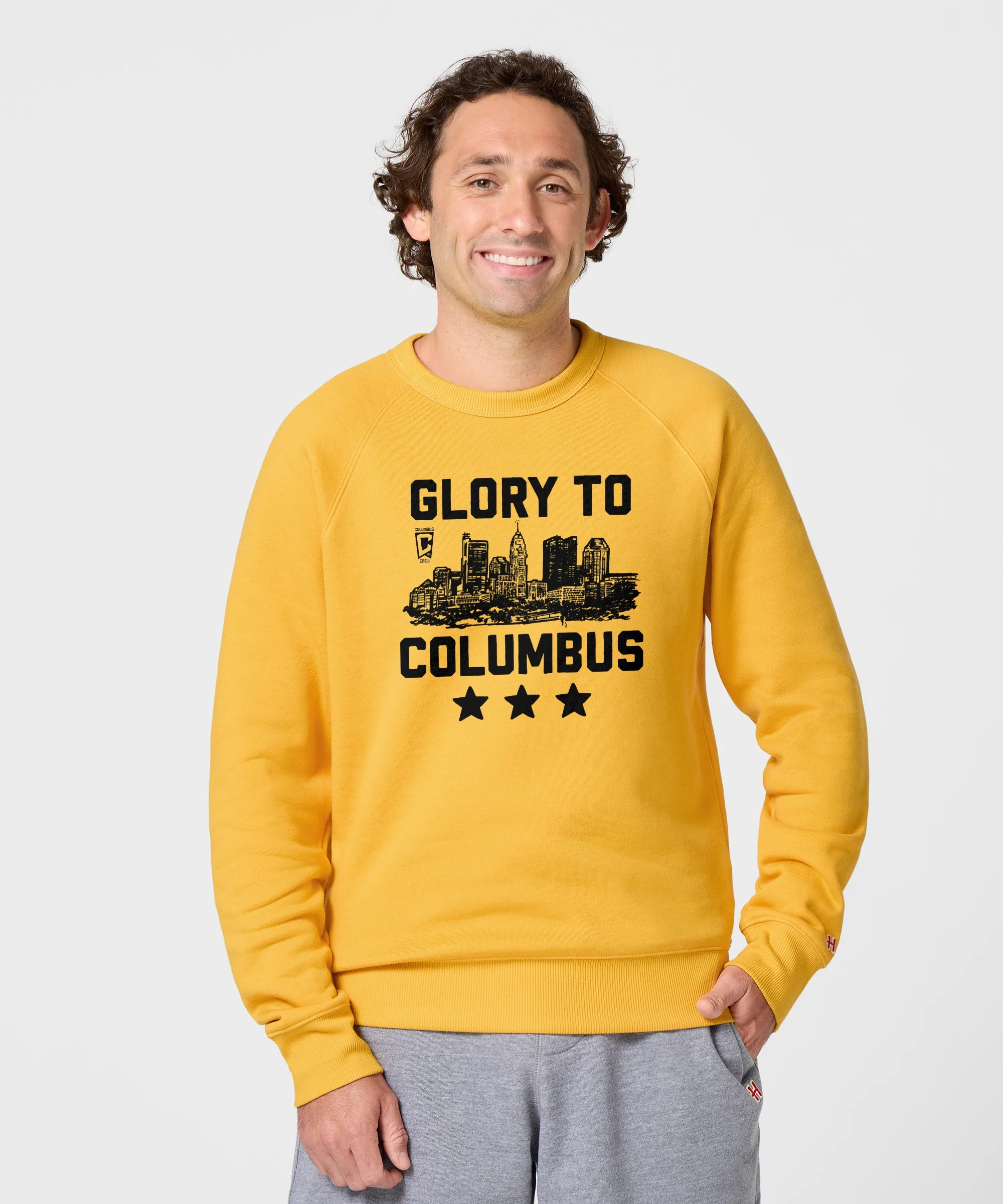 Columbus Crew Glory To Columbus Skyline Crewneck - Image 3