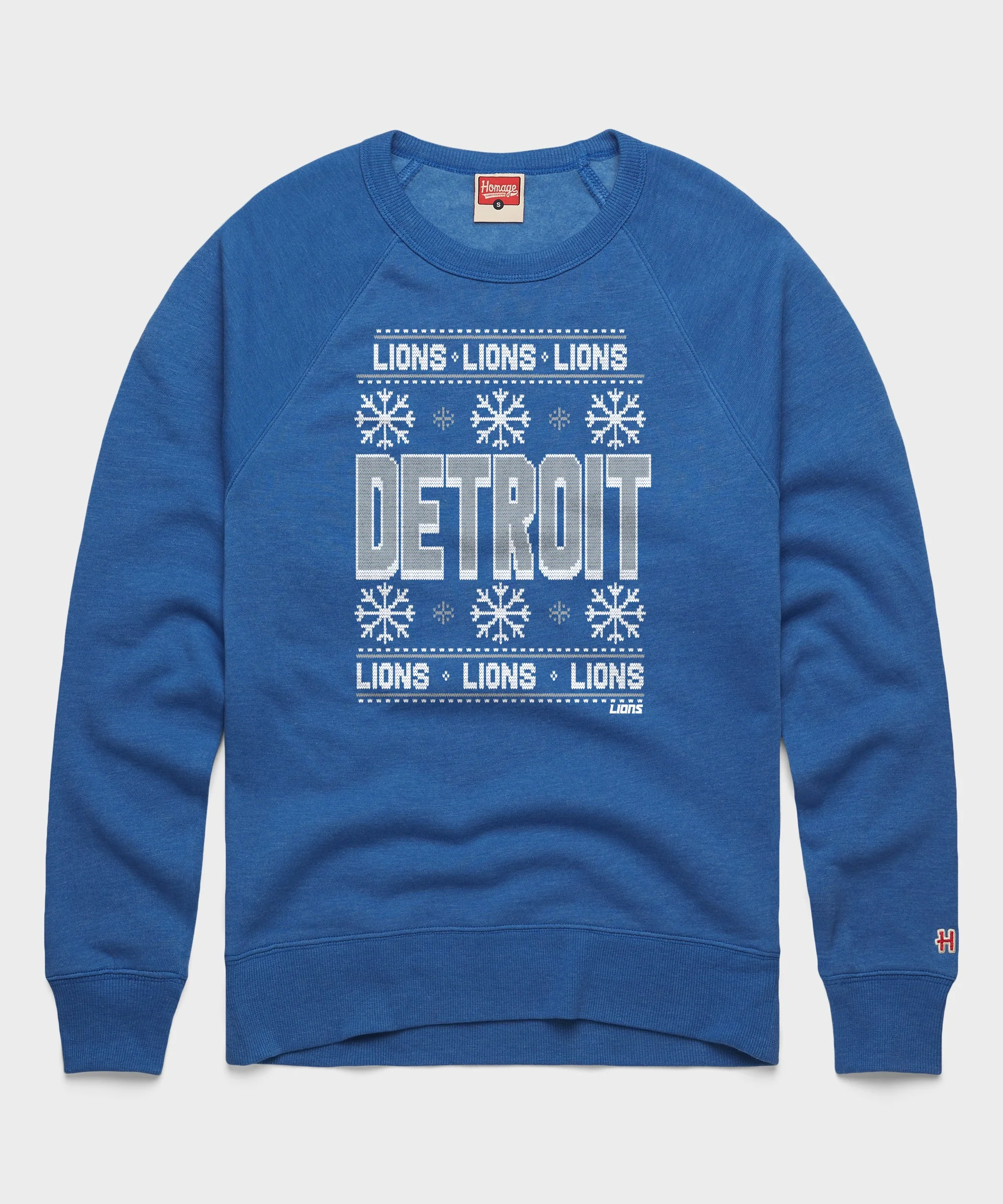 Detroit Lions Holiday Crewneck