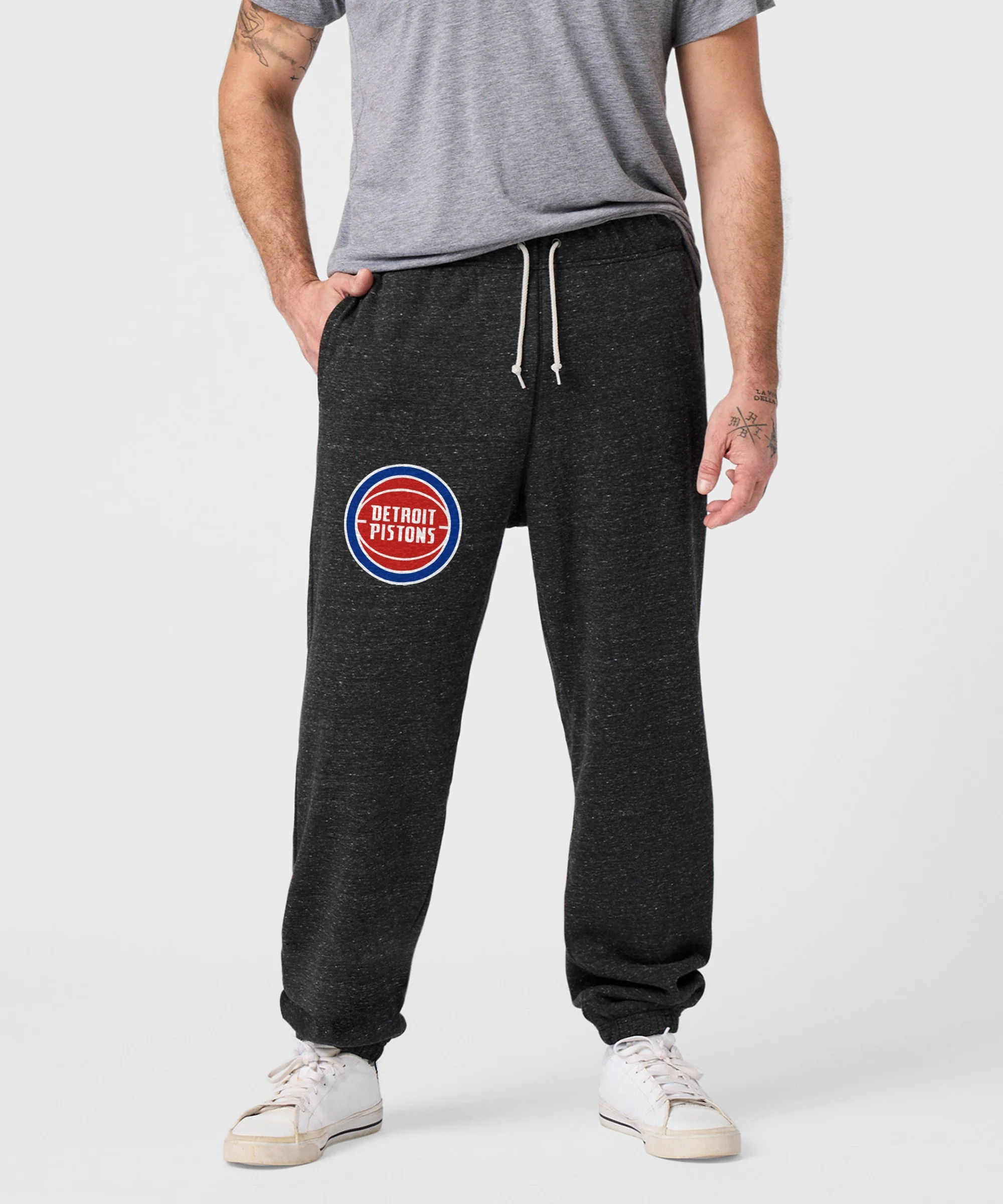 Detroit Pistons Logo Sweatpants - Image 3
