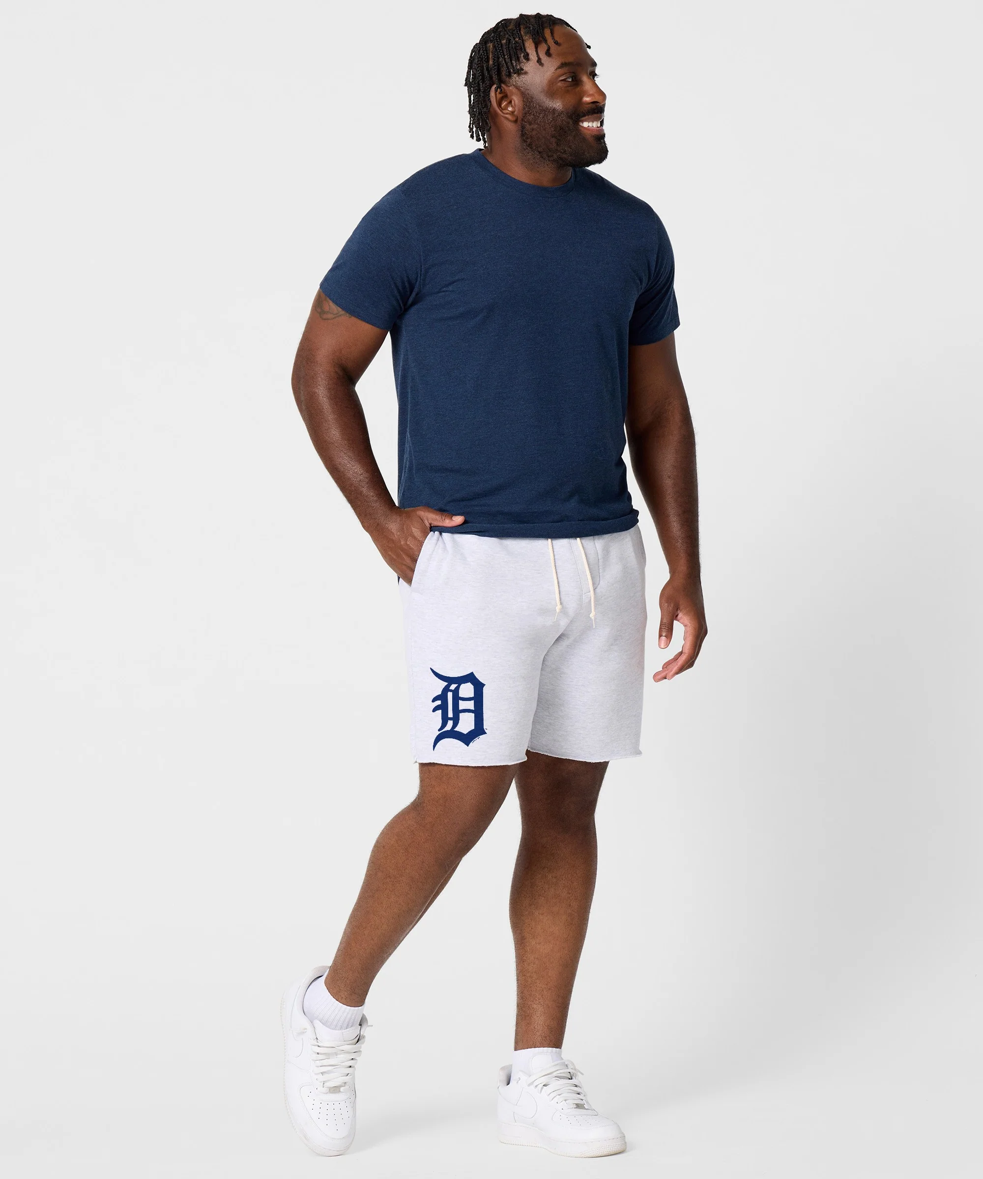 Detroit Tigers Jersey Logo '18 Sweat Shorts - Image 5