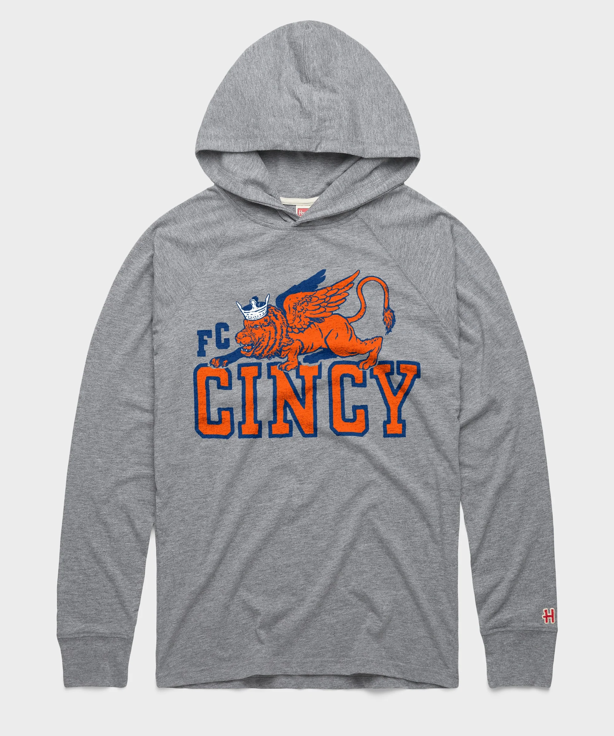 FC Cincy Lion And Crown Lightweight Hoodie