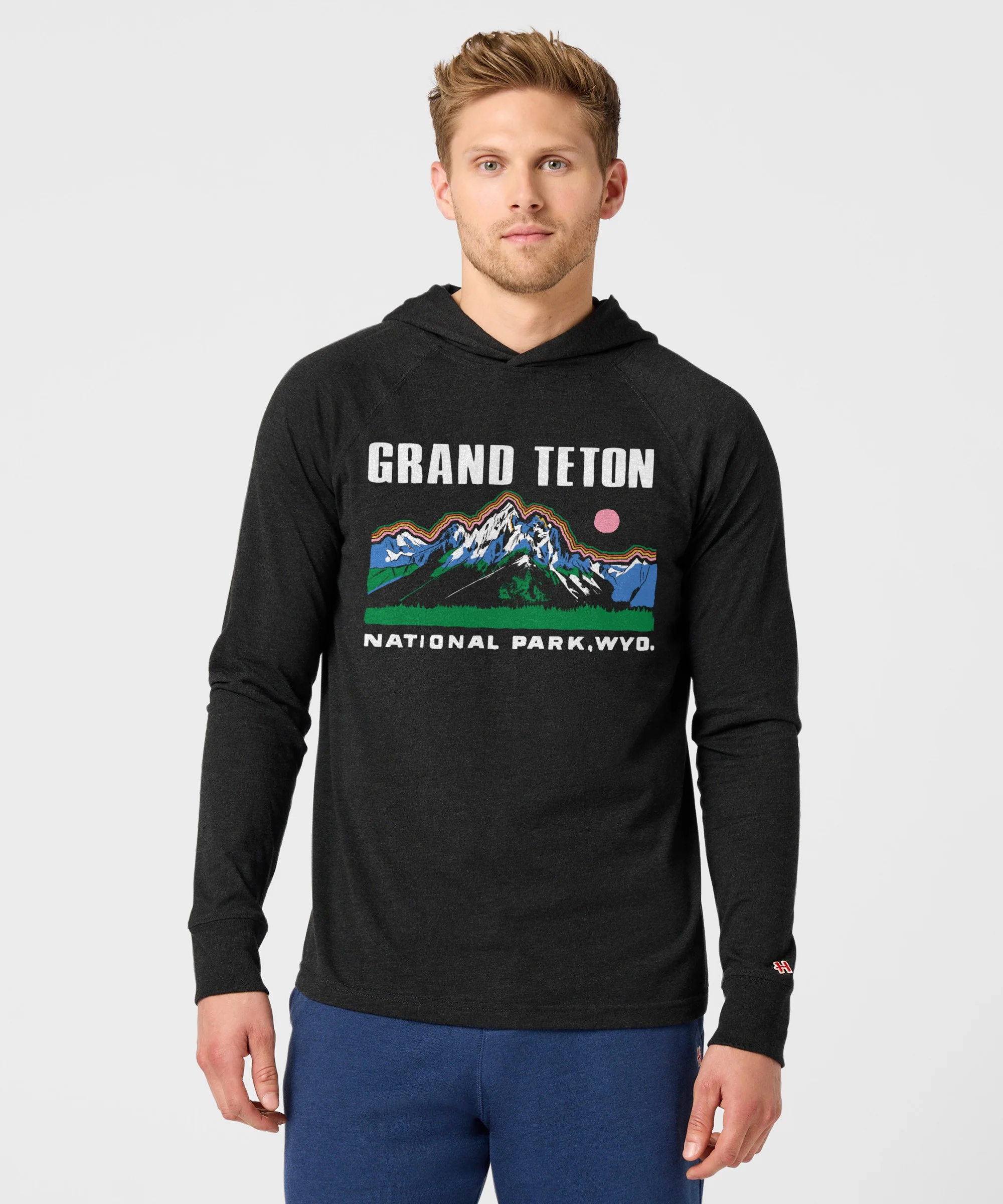 Grand Teton National Park Lightweight Hoodie - Image 3