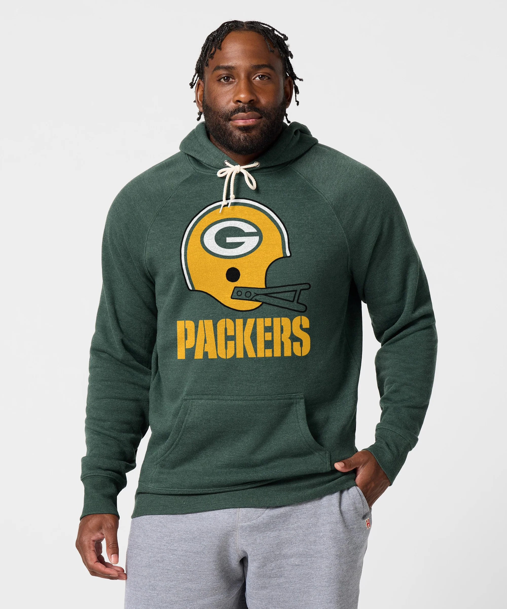 Green Bay Packers Big Helmet Hoodie - Image 3