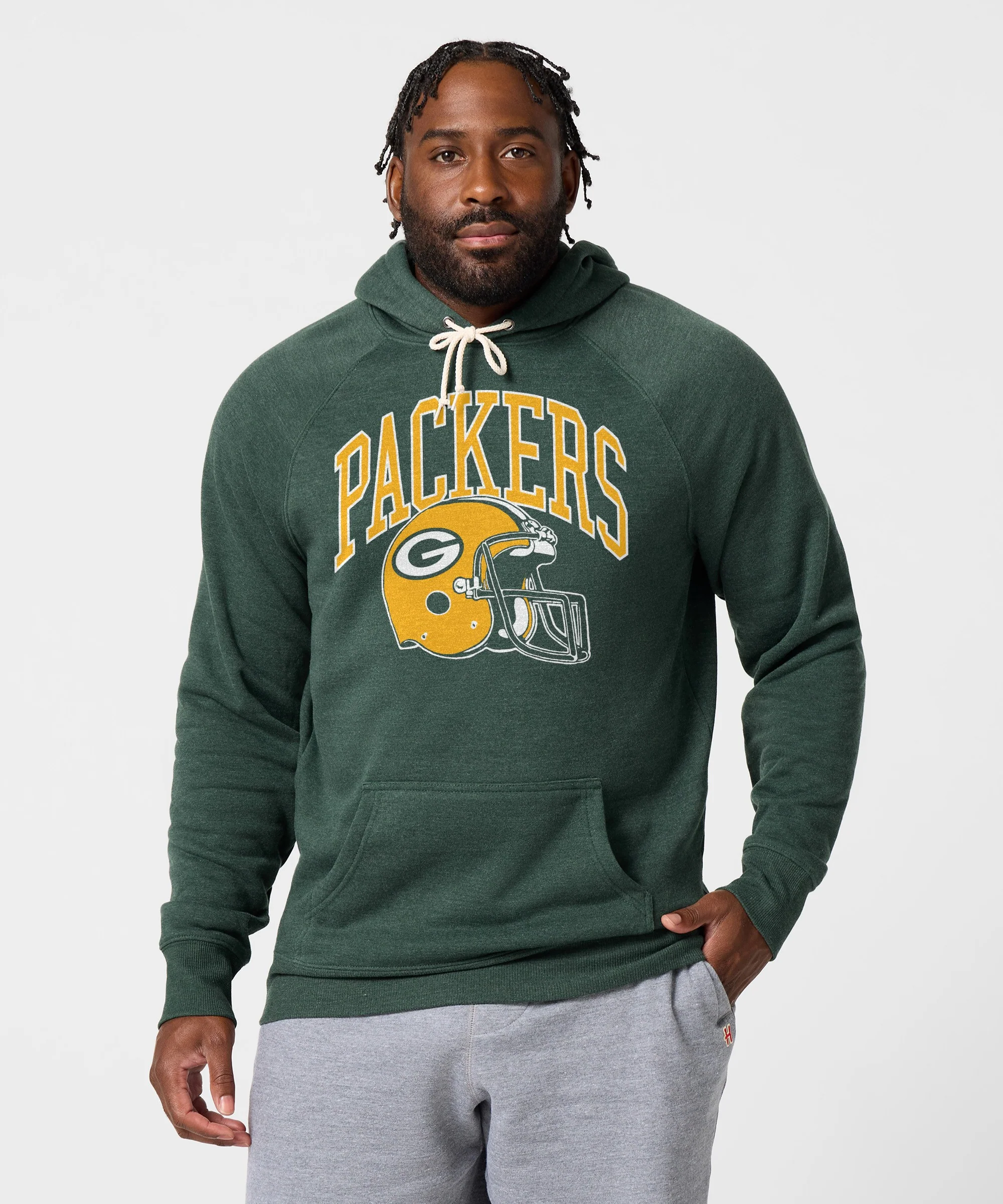 Green Bay Packers Helmet Hoodie - Image 3