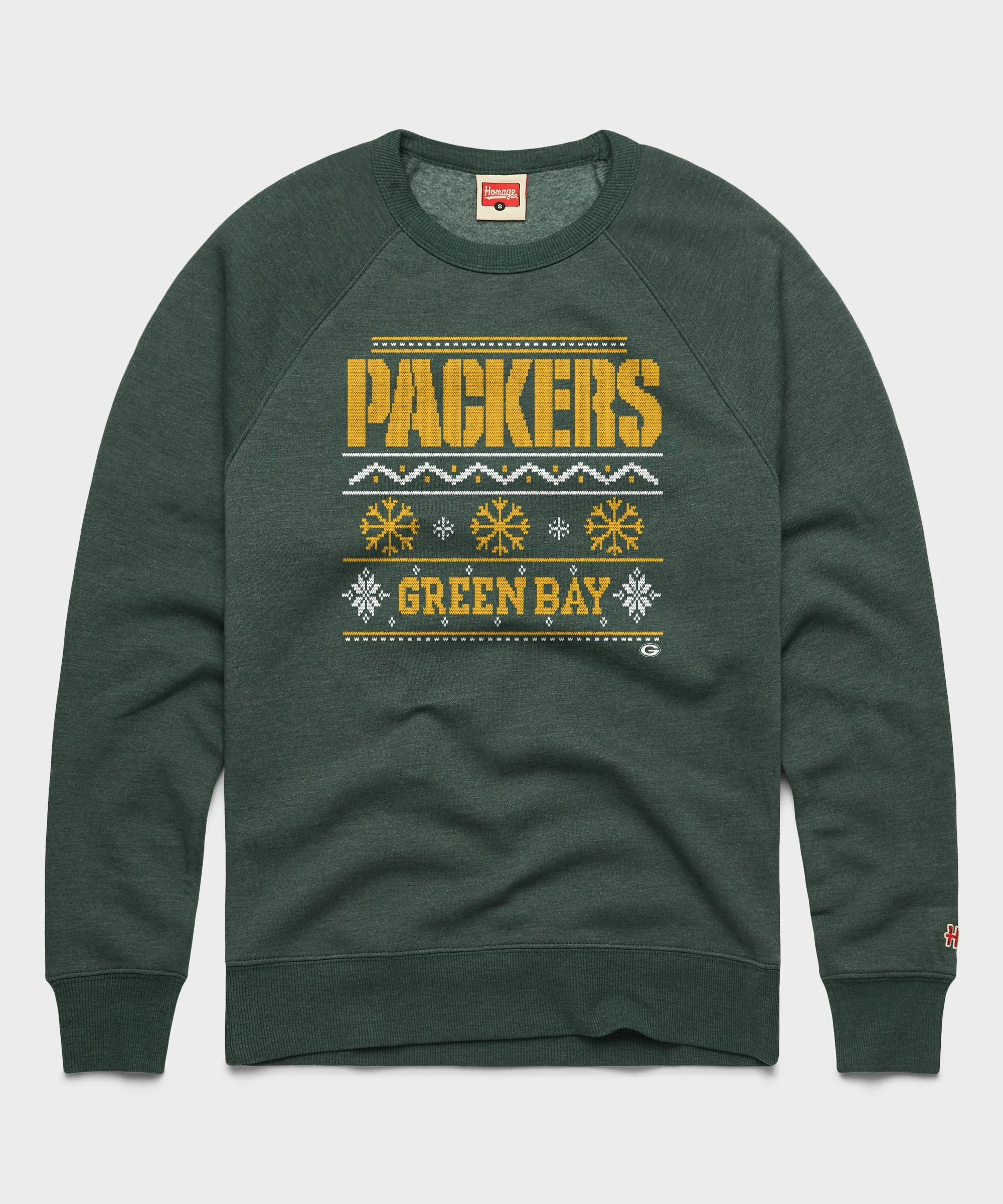 Green Bay Packers Holiday Crewneck