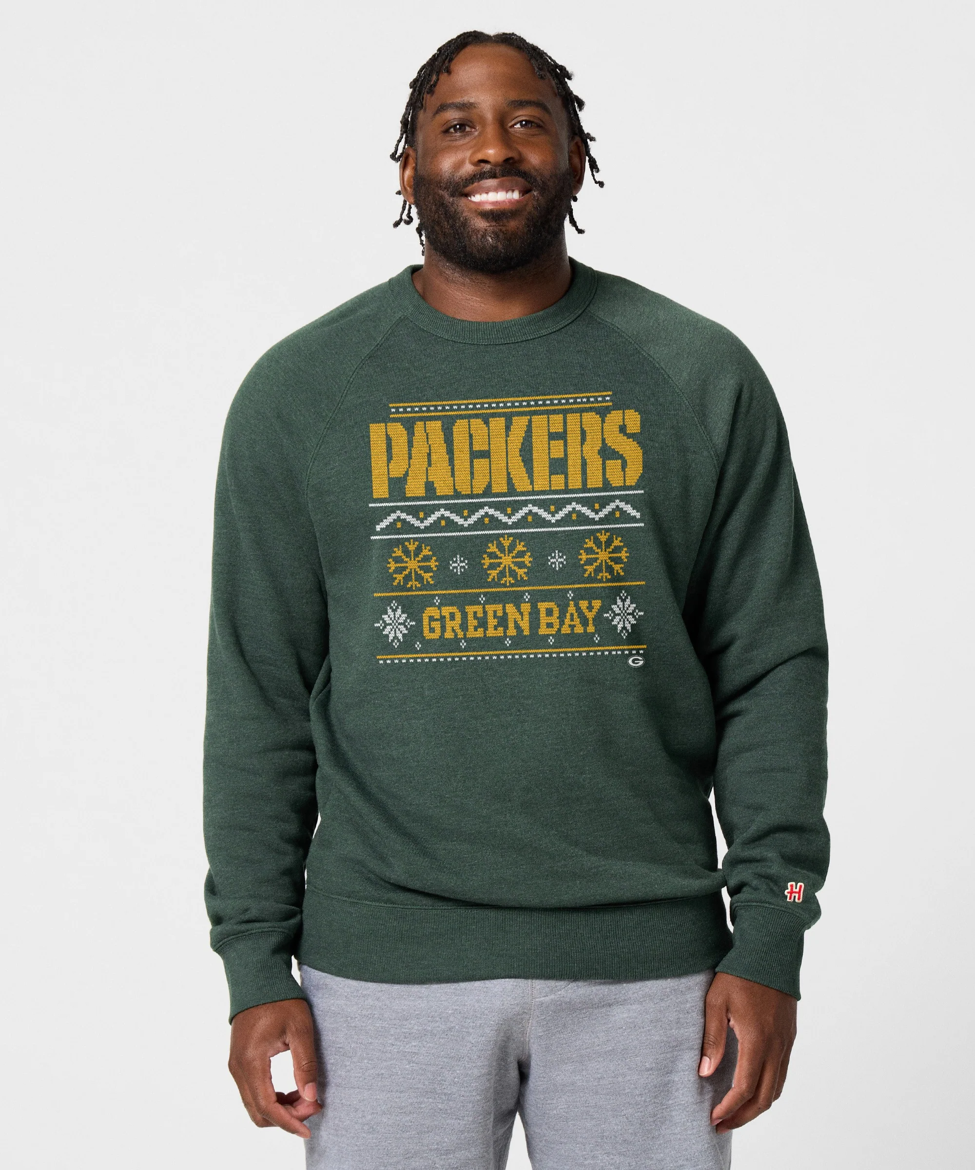Green Bay Packers Holiday Crewneck - Image 3