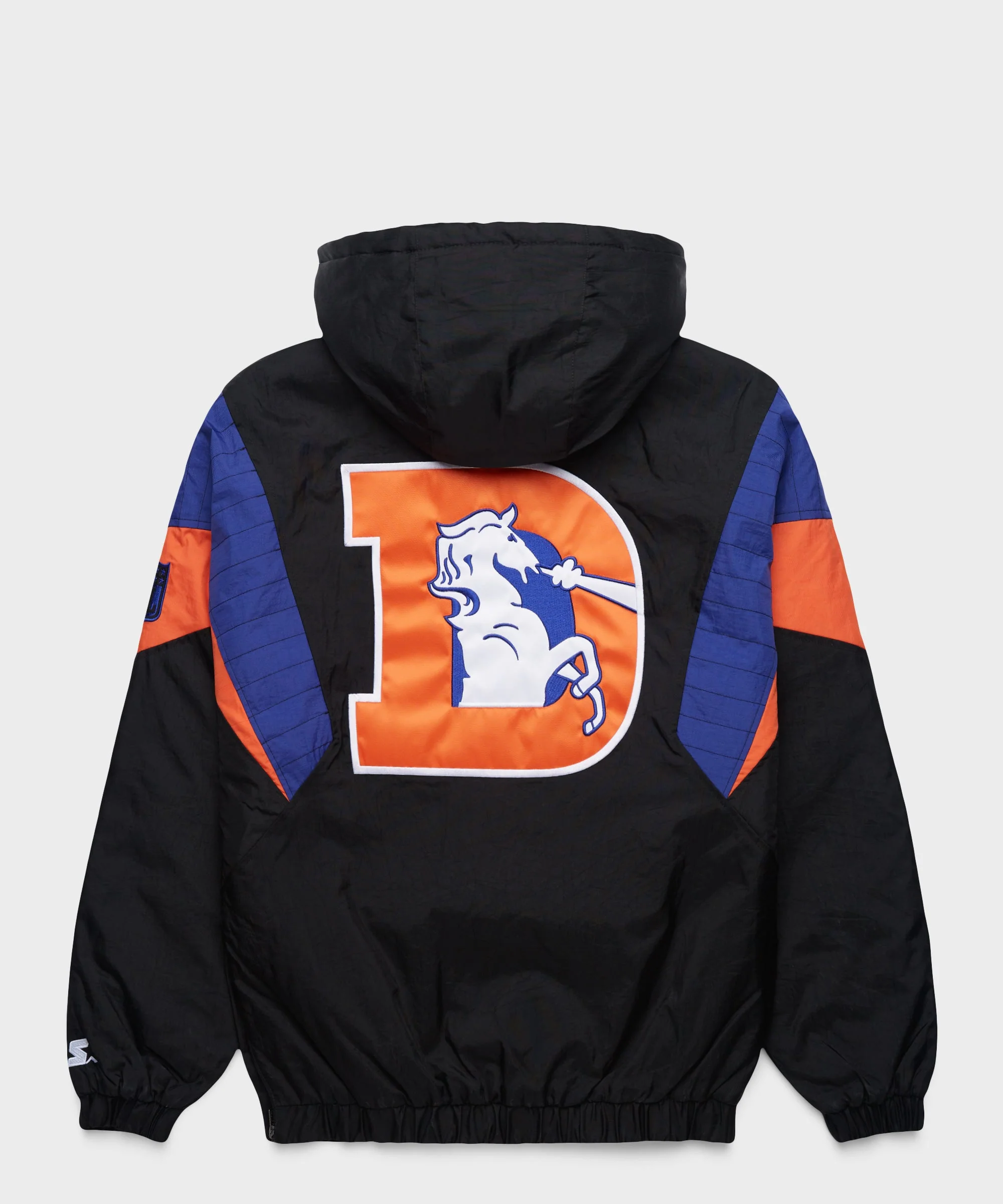HOMAGE x Starter Broncos Blackout Breakaway Pullover Jacket - Image 2