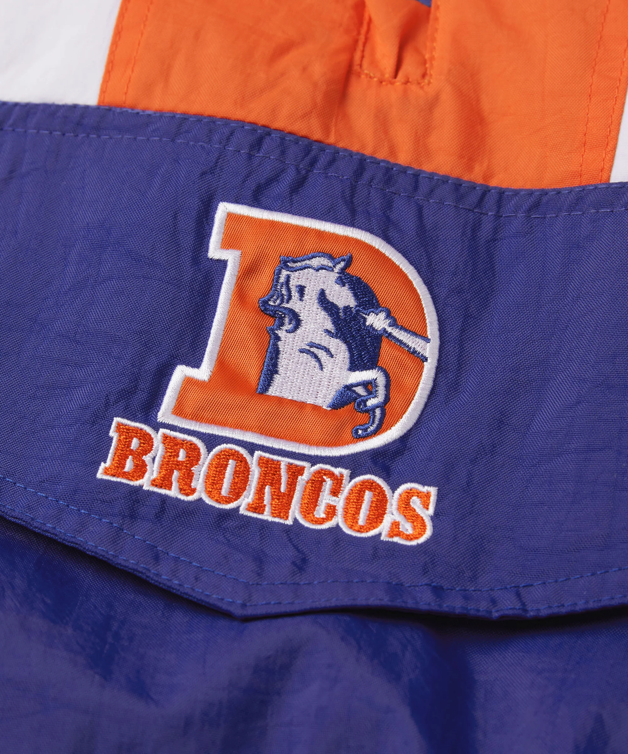HOMAGE X Starter Broncos Pullover Jacket - Image 4