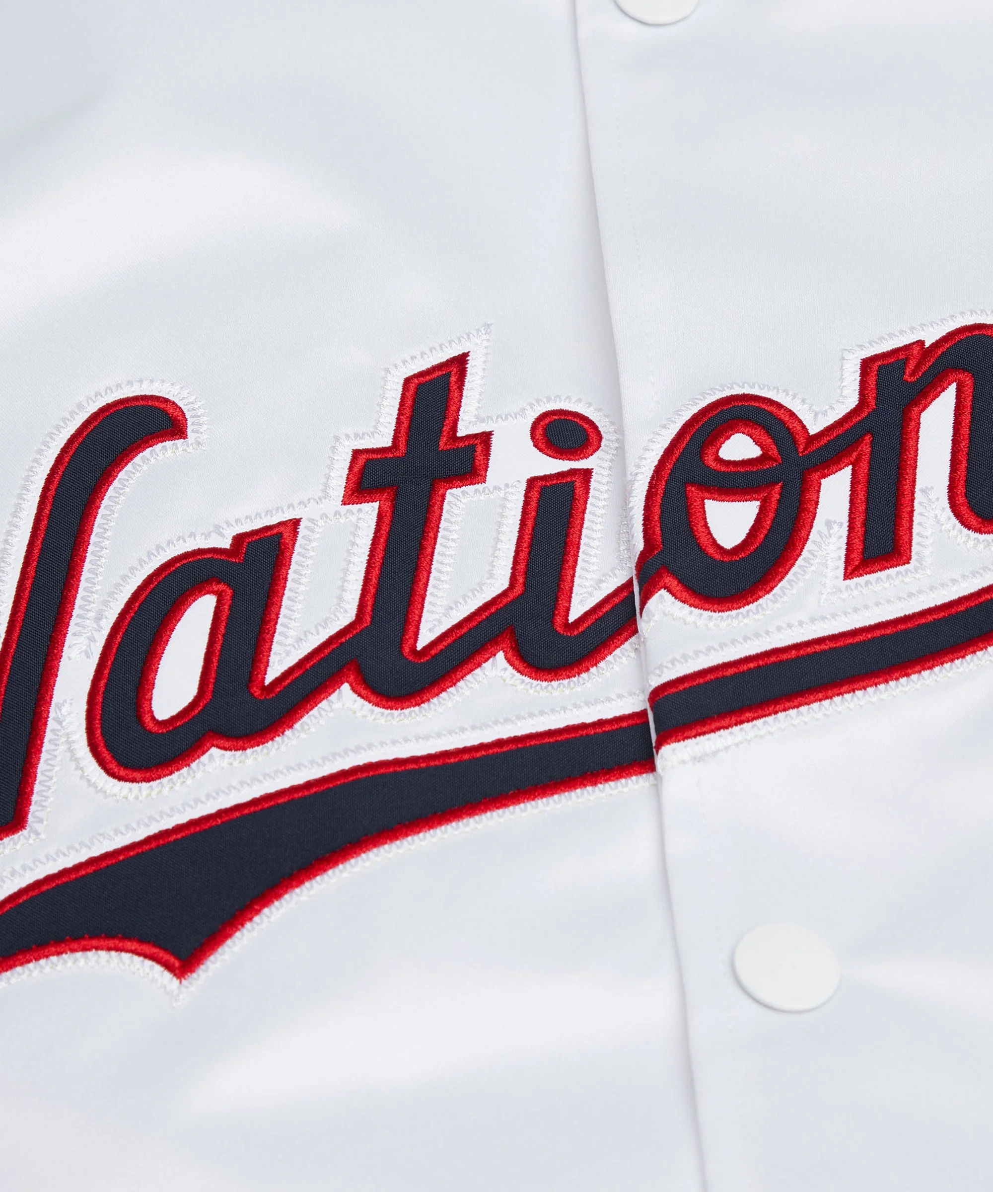 HOMAGE X Starter Nationals Heavyweight Satin Jacket - Image 4