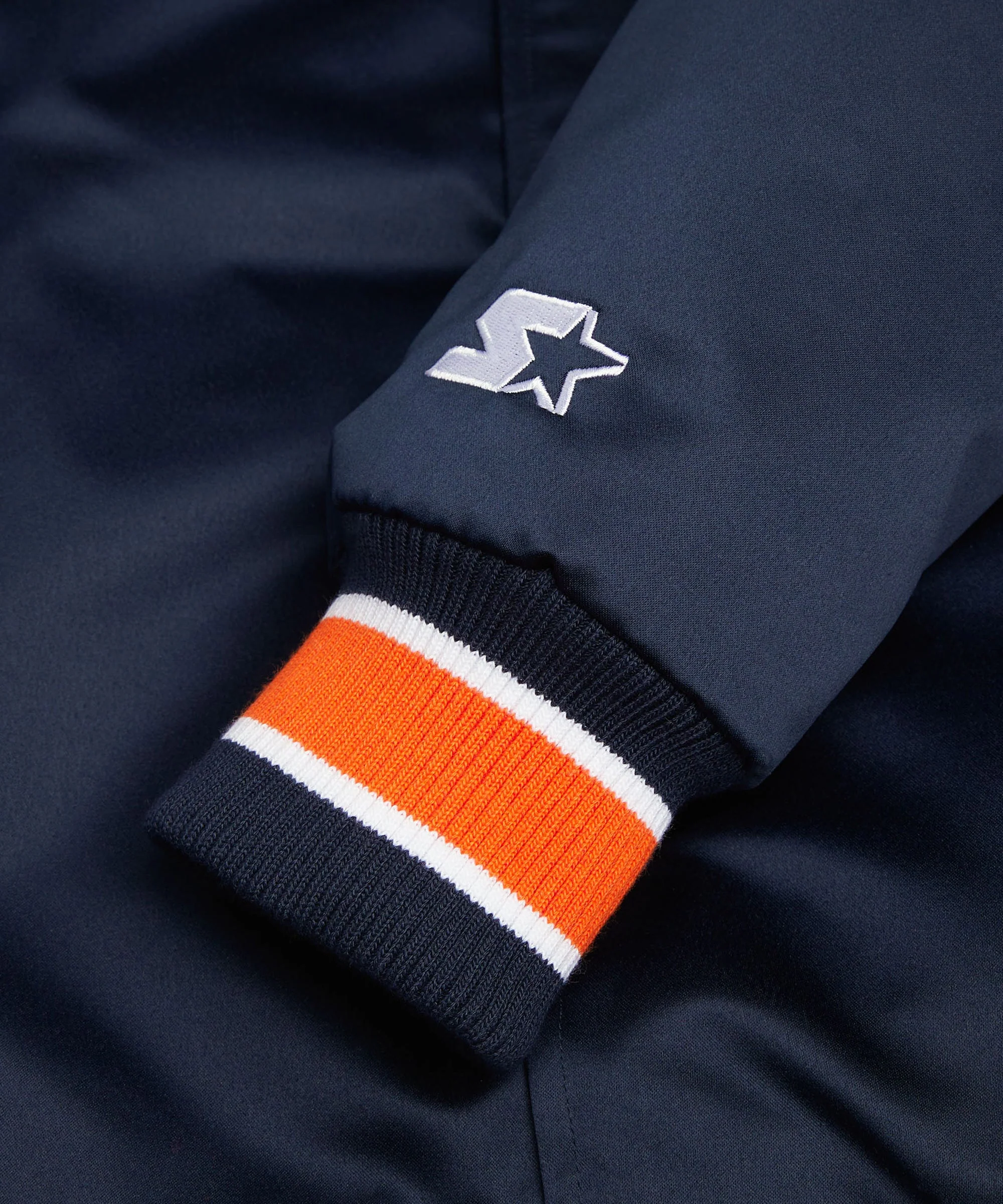 HOMAGE X Starter Tigers Heavyweight Satin Jacket - Image 3