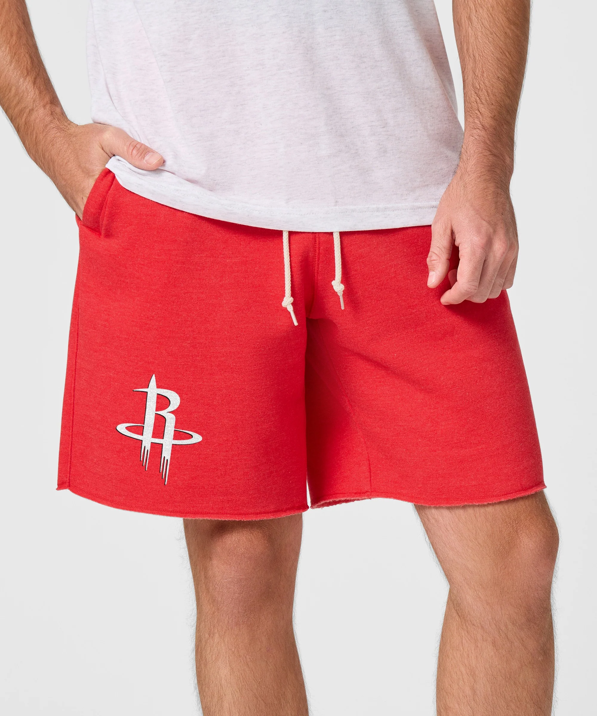 Houston Rockets Logo Sweat Shorts - Image 3