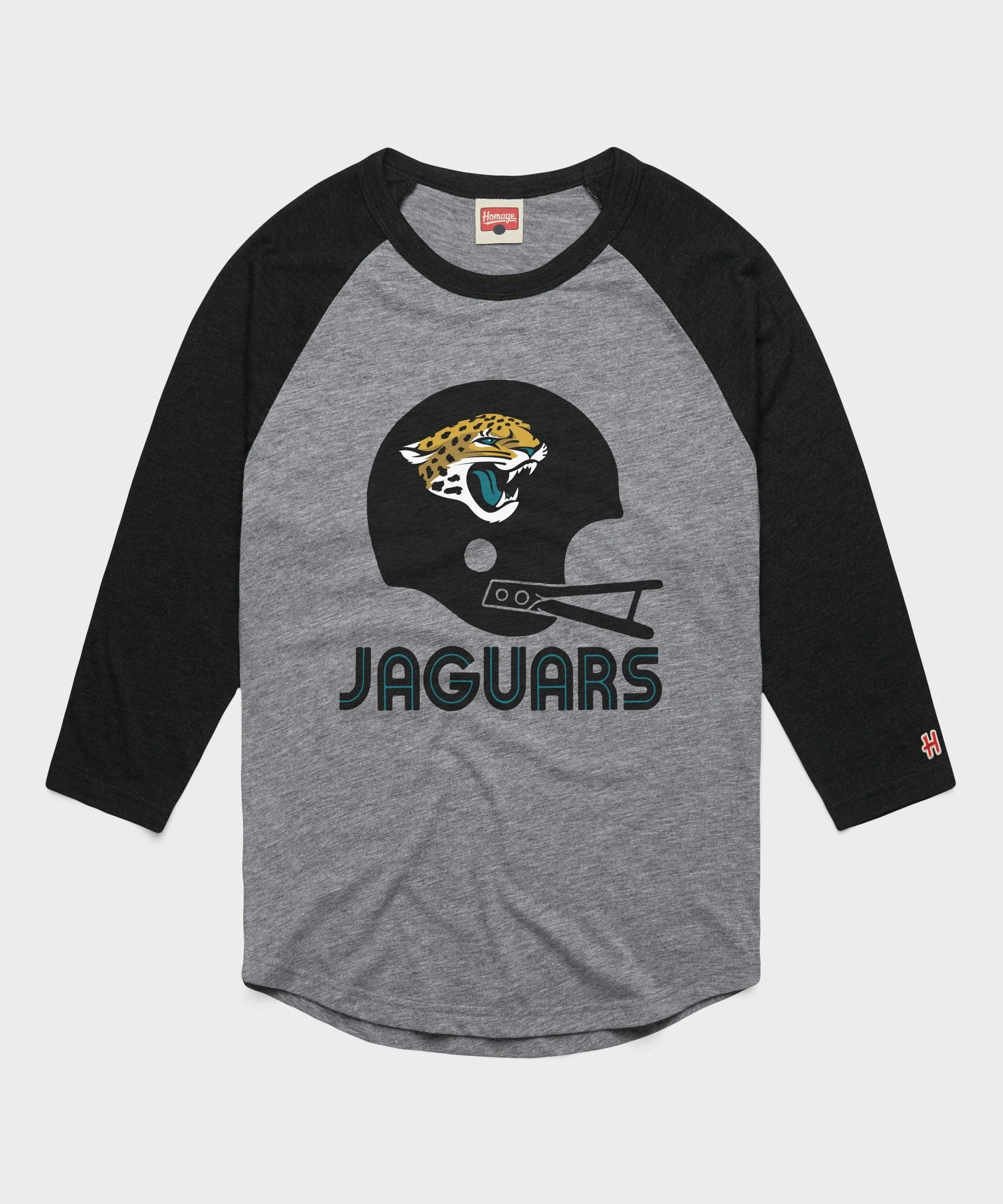 Jacksonville Jaguars Big Helmet Raglan