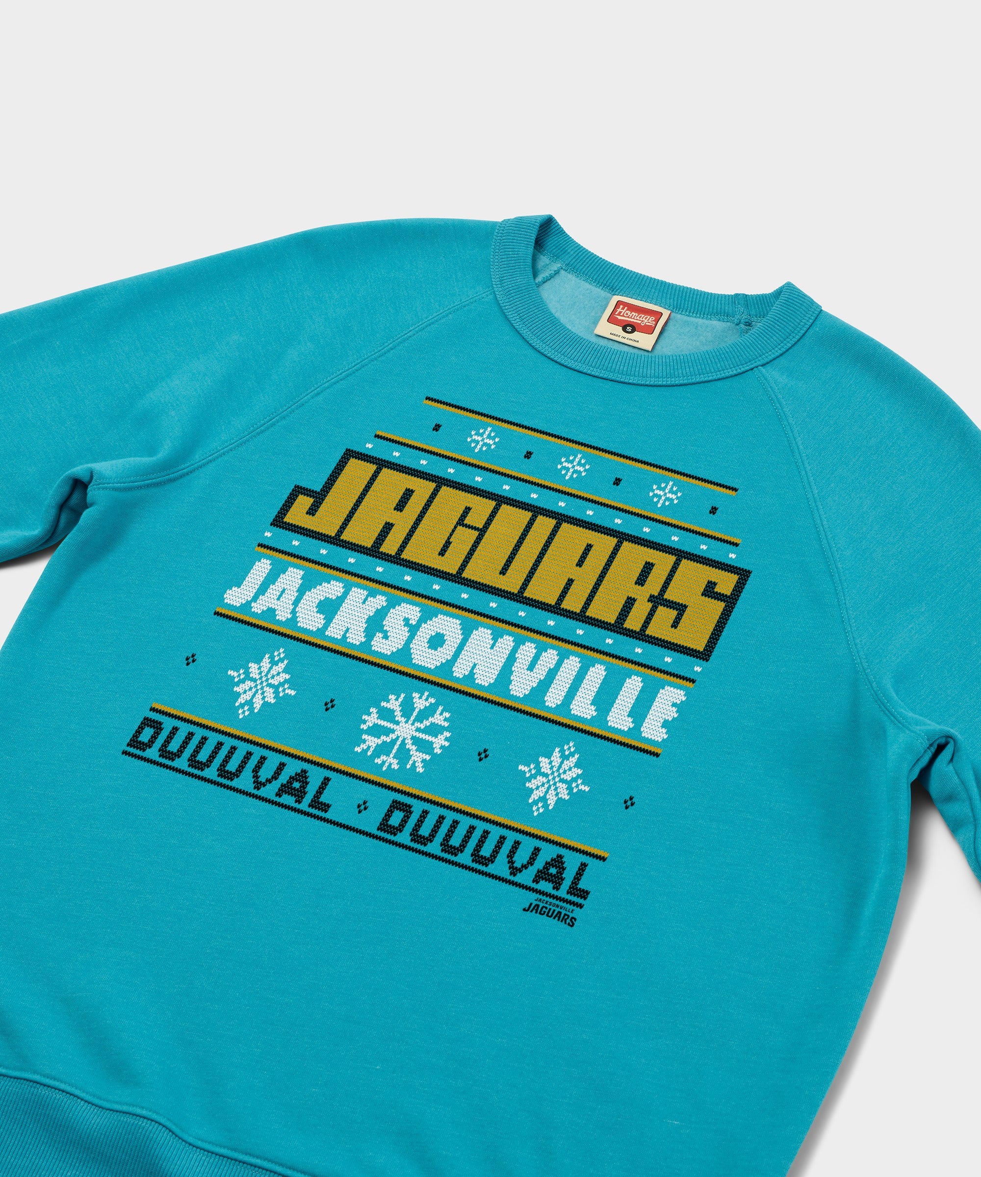 Jacksonville Jaguars Holiday Crewneck - Image 2
