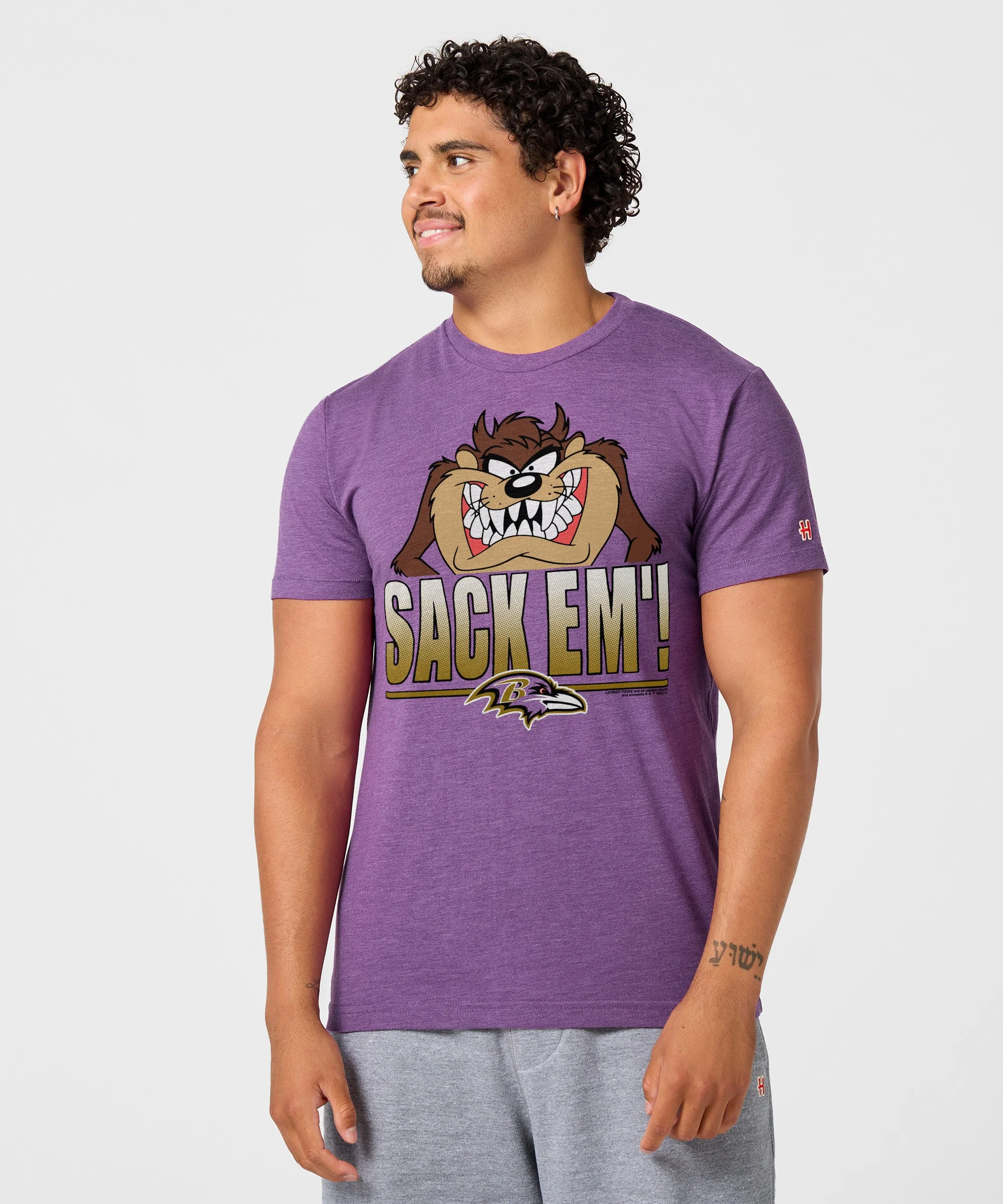 Looney Tunes Taz Sack Em' x Baltimore Ravens - Image 3
