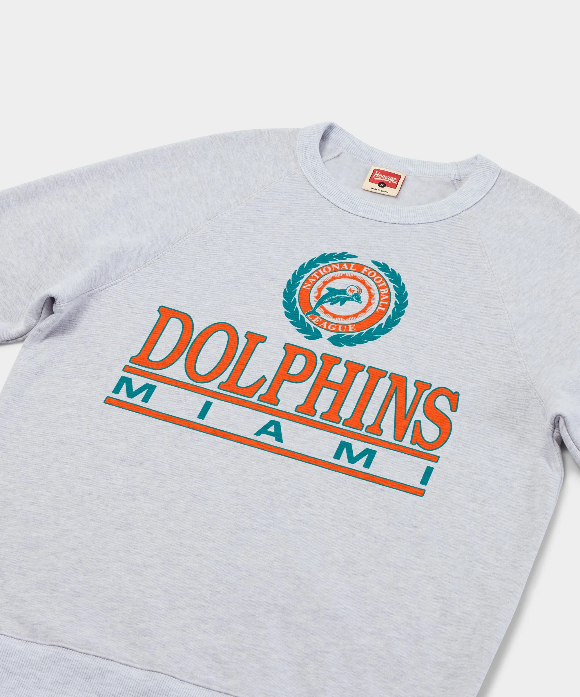 Miami Dolphins Crest Crewneck - Image 2
