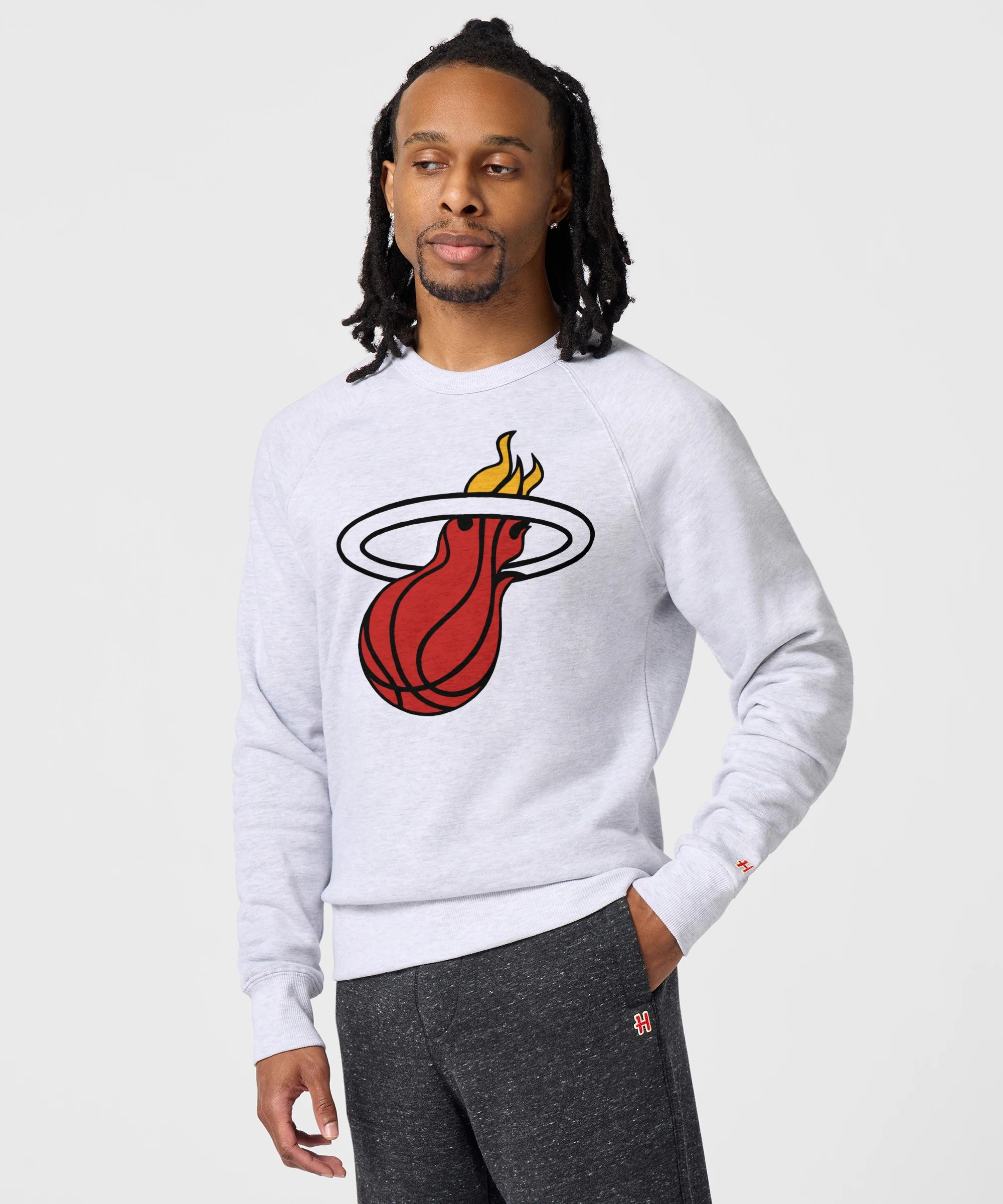 Miami Heat Logo Crewneck - Image 3
