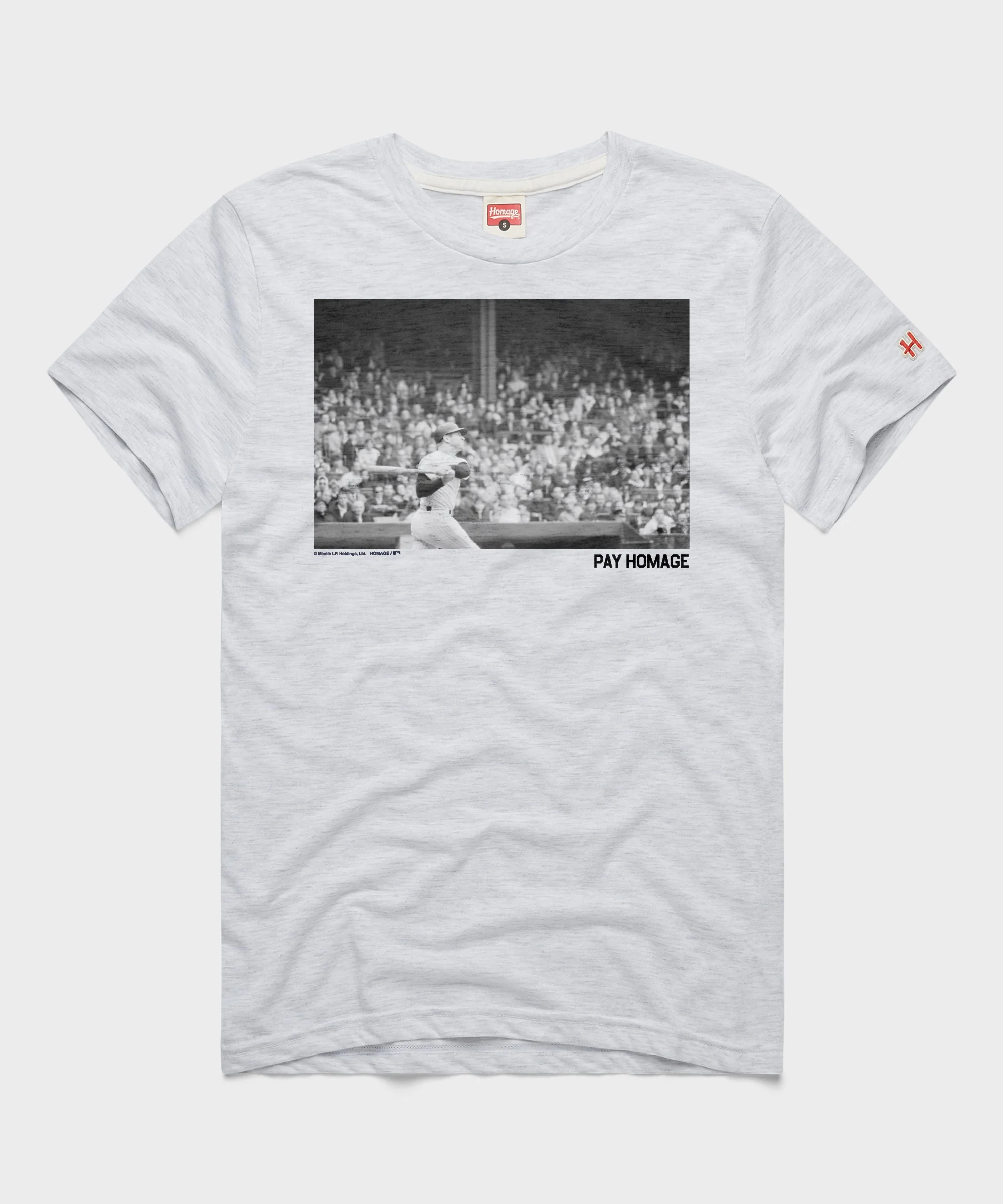 Mickey Mantle Pay Homage