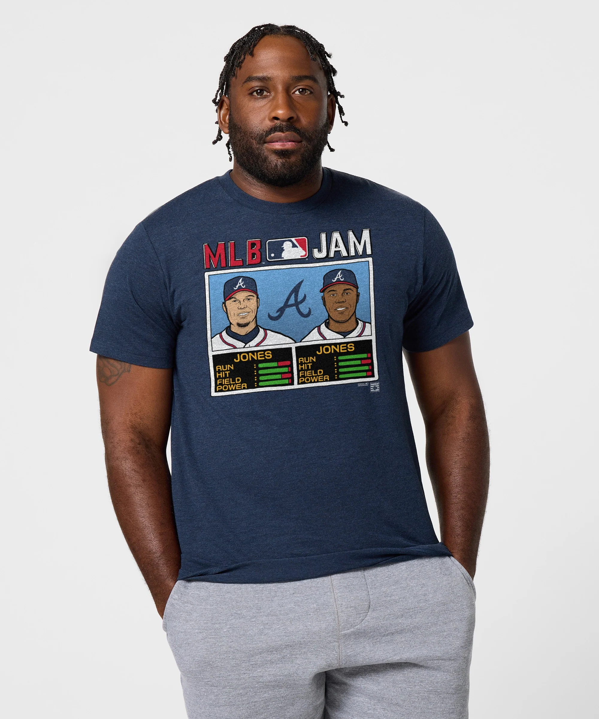 MLB Jam Braves Jones and Jones - Image 3