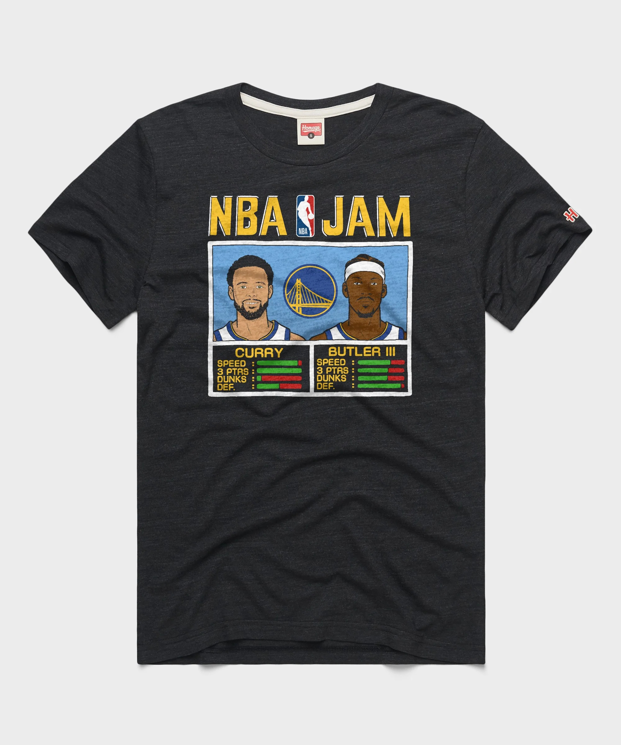NBA Jam Warriors Curry And Butler III