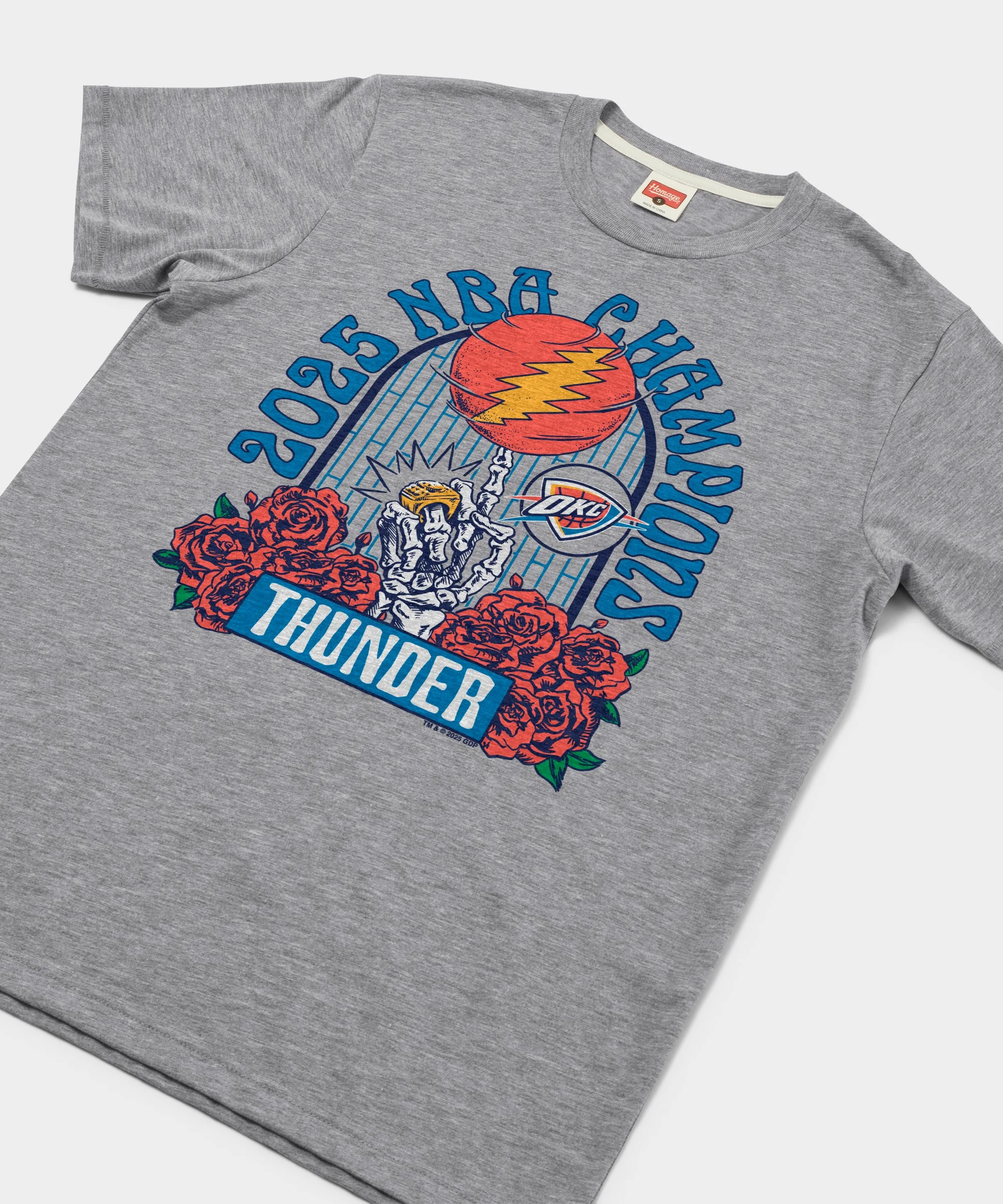 NBA x Grateful Dead 2025 Champs Thunder - Image 2