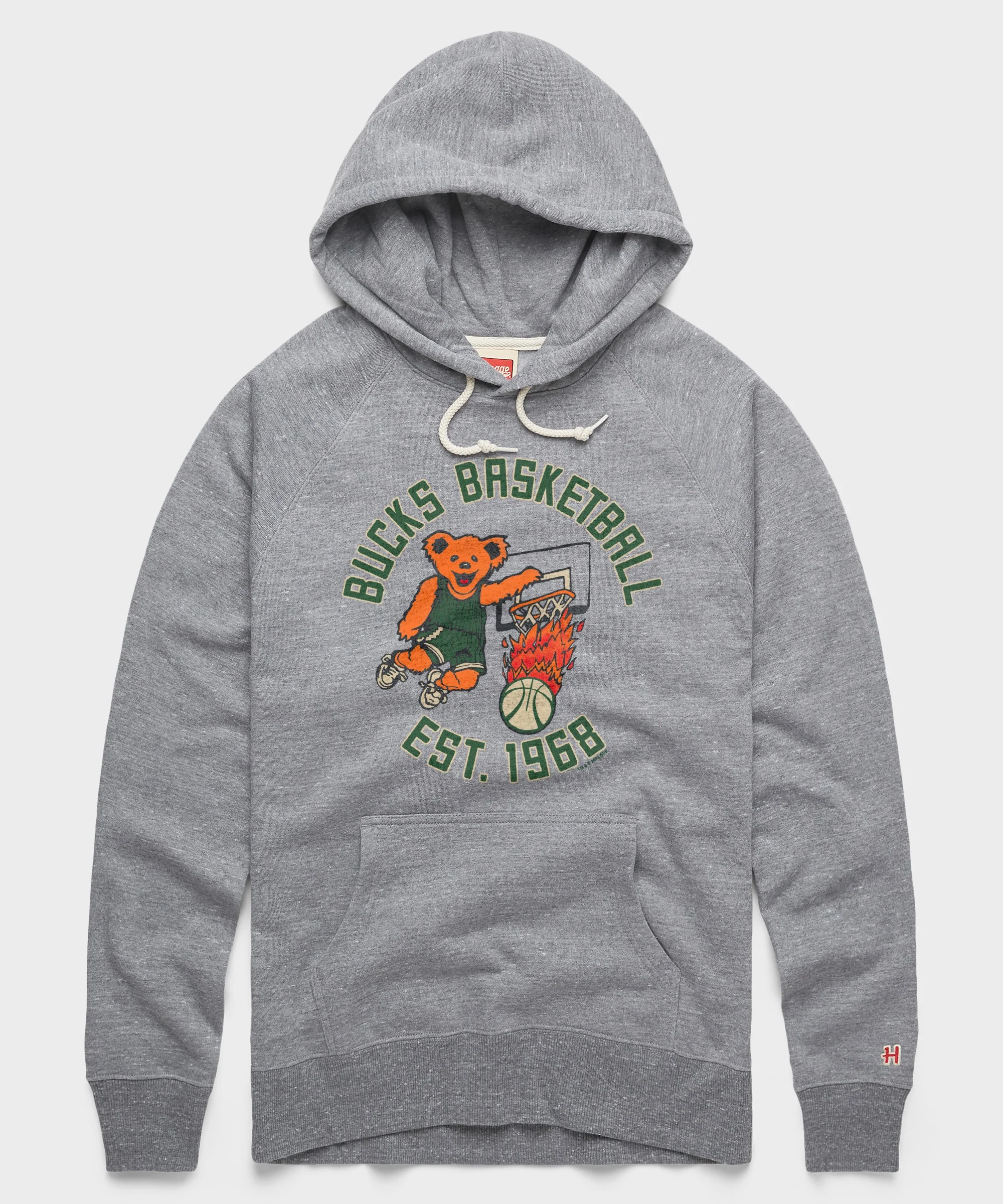 NBA x Grateful Dead x Bucks Hoodie