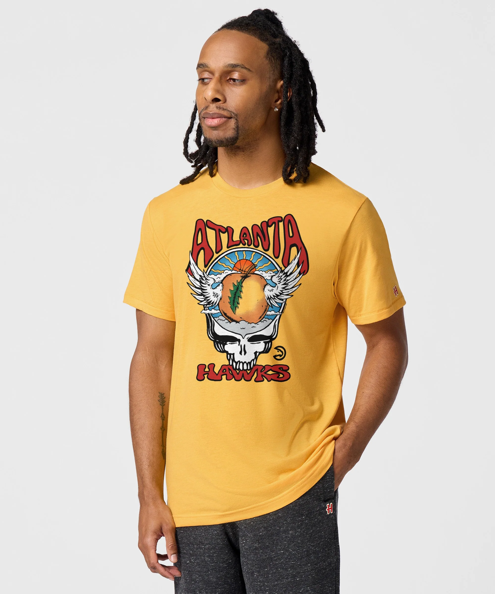 NBA x Grateful Dead x Hawks Skull - Image 3