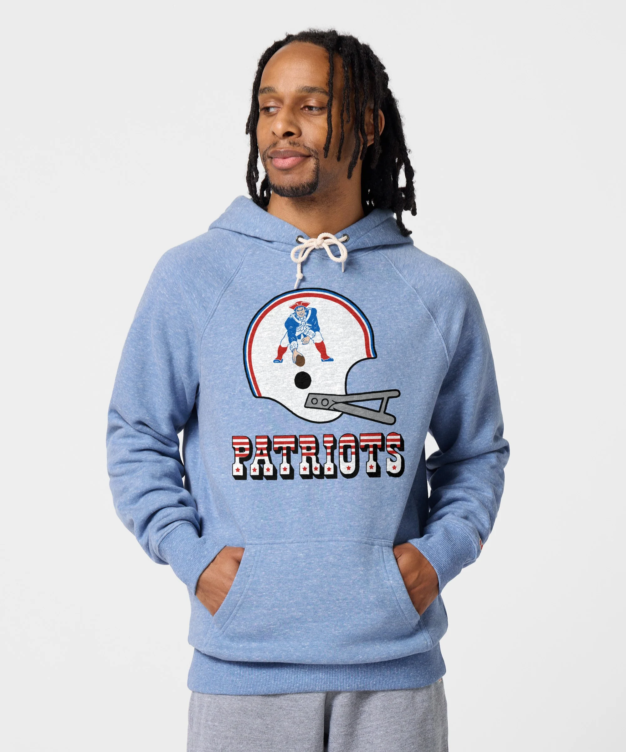 New England Patriots Big Helmet Hoodie - Image 3