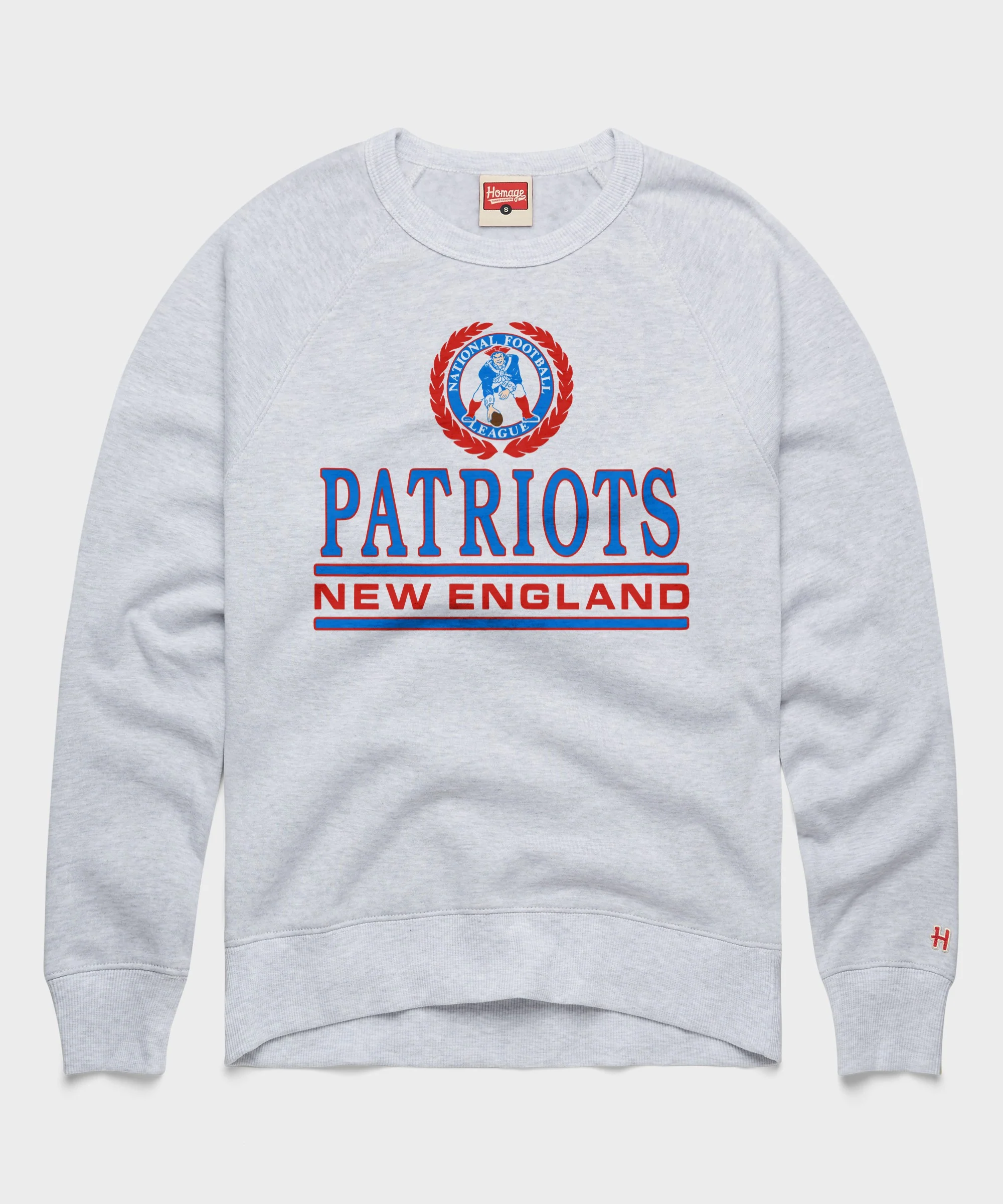 New England Patriots Crest Crewneck
