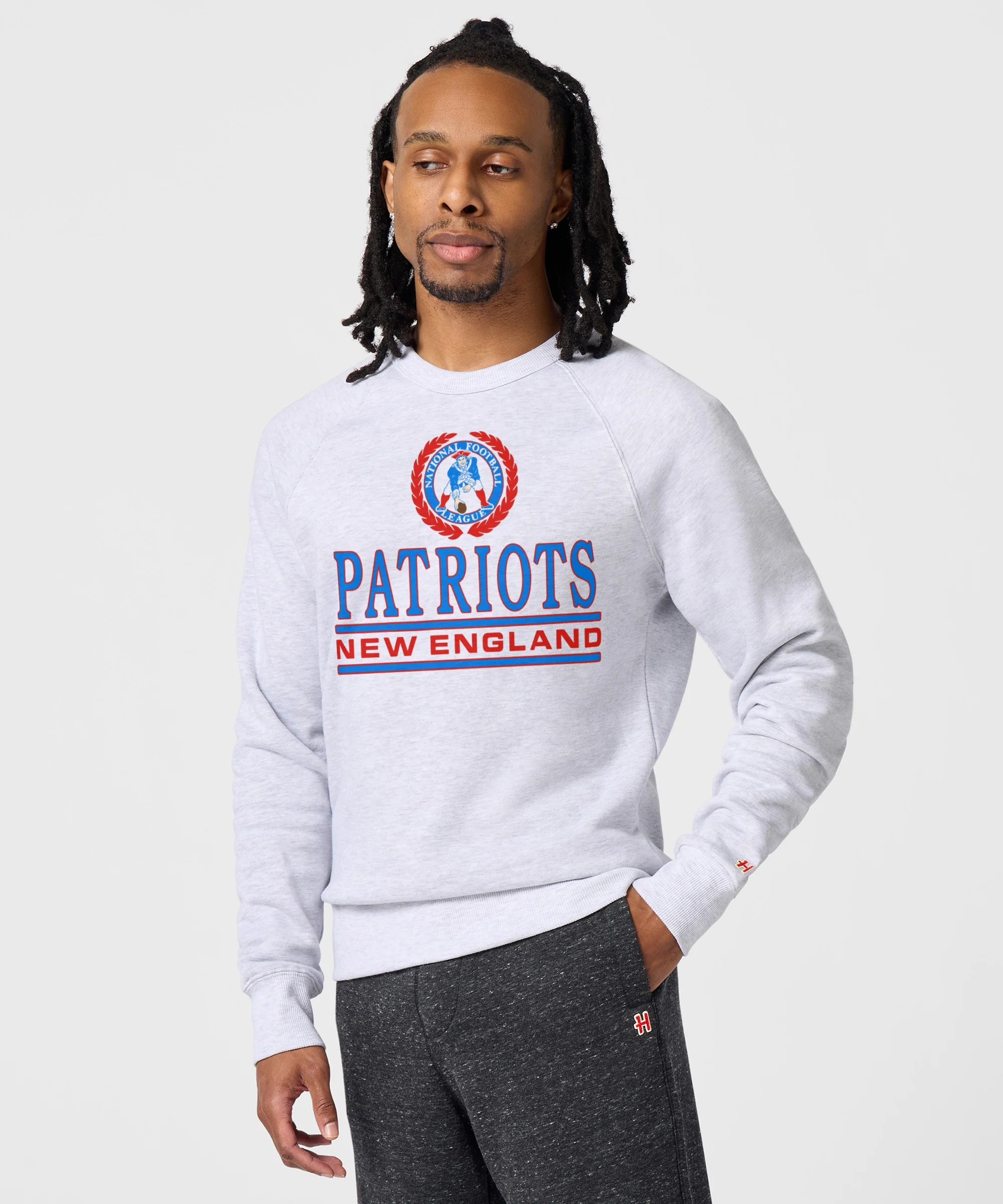 New England Patriots Crest Crewneck - Image 3