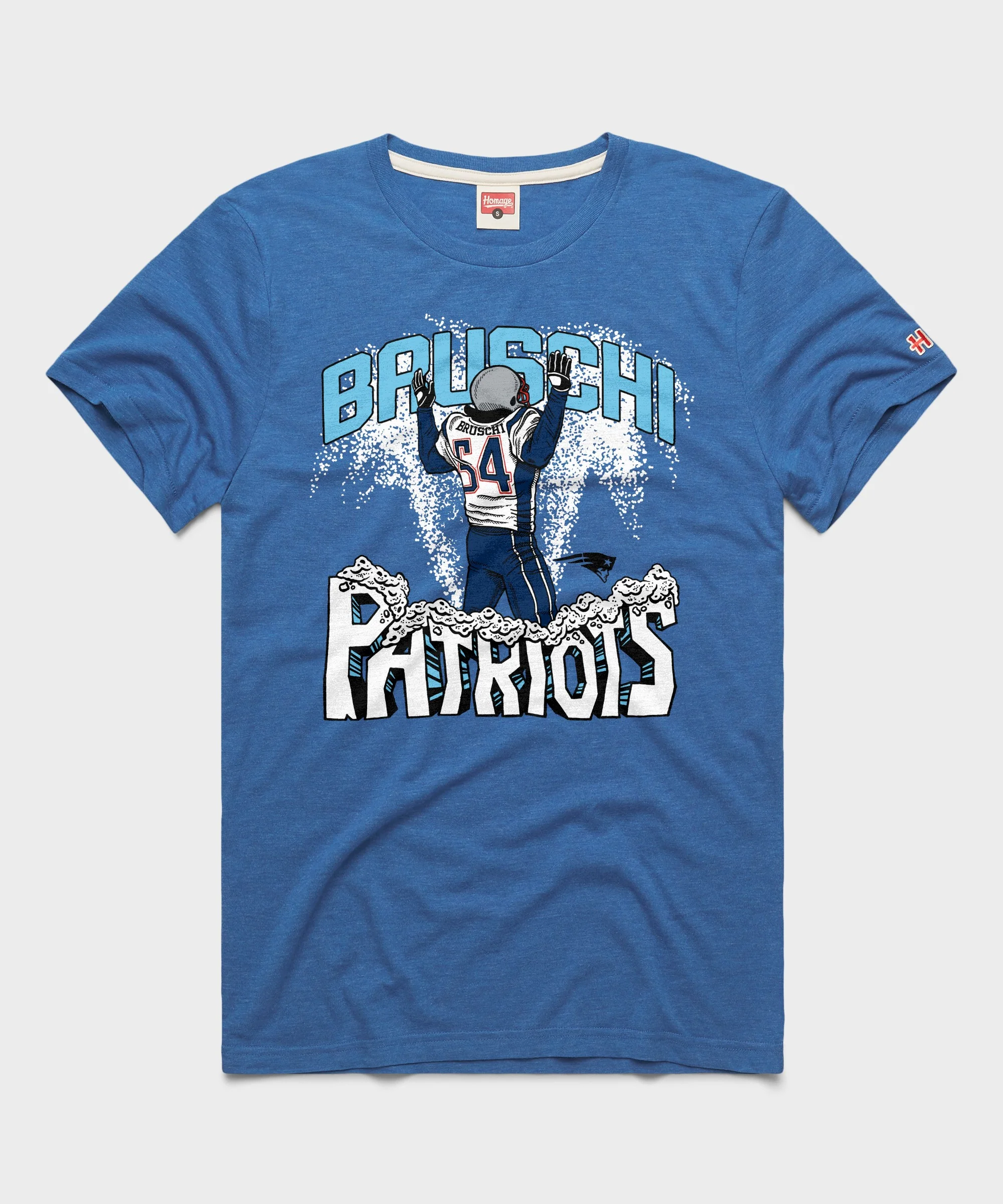 New England Patriots Tedy Bruschi Snow