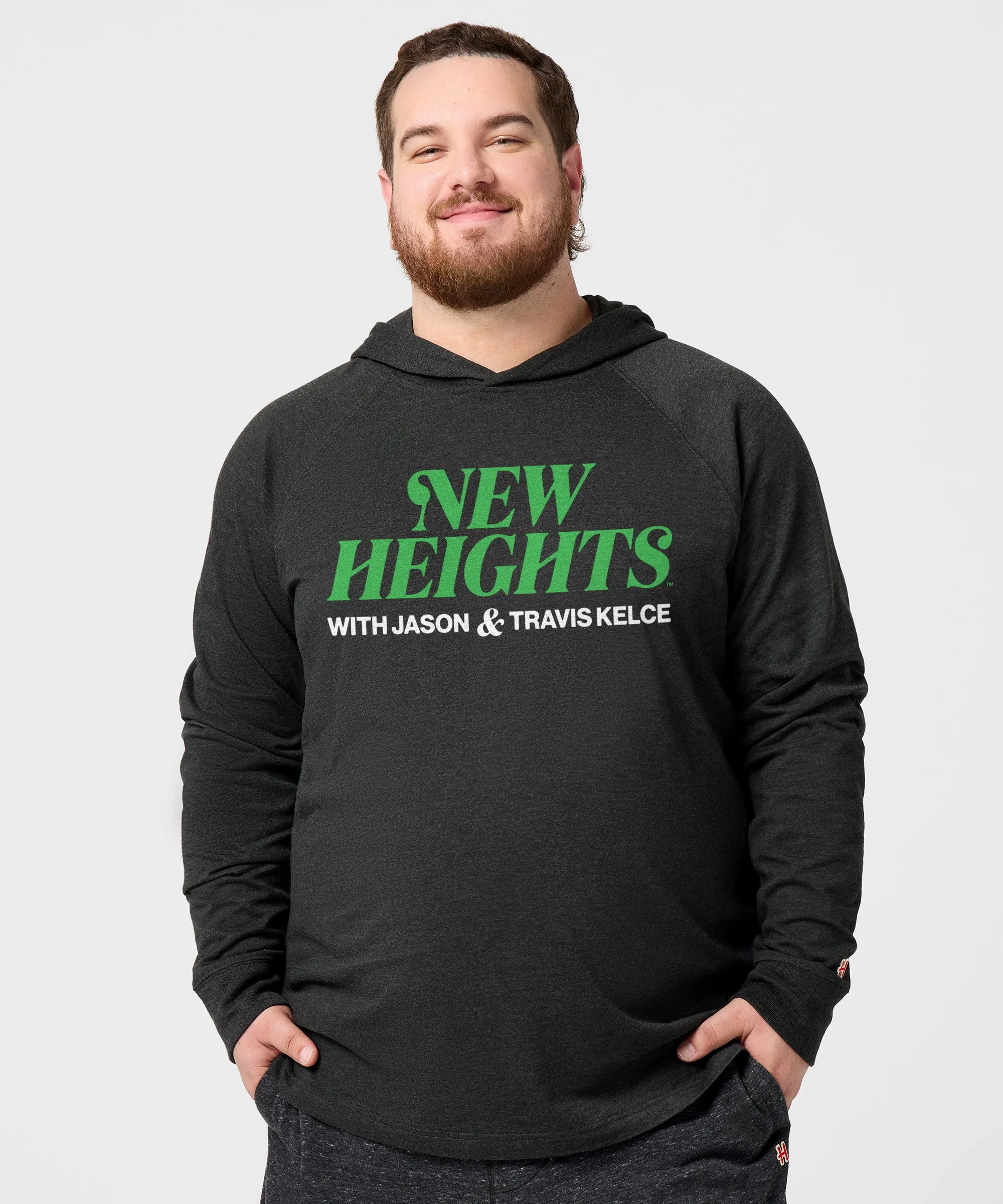New Heights Podcast Lightweight Hoodie - Image 3