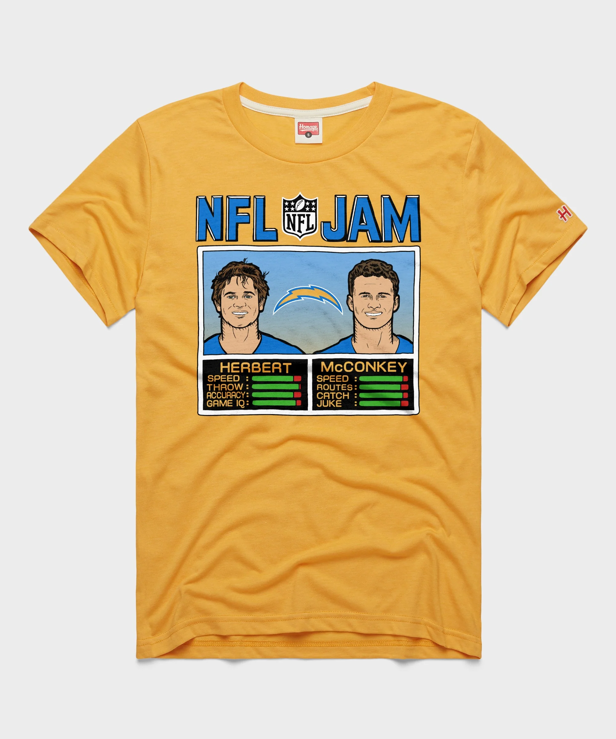 NFL Jam Chargers Herbert And McConkey