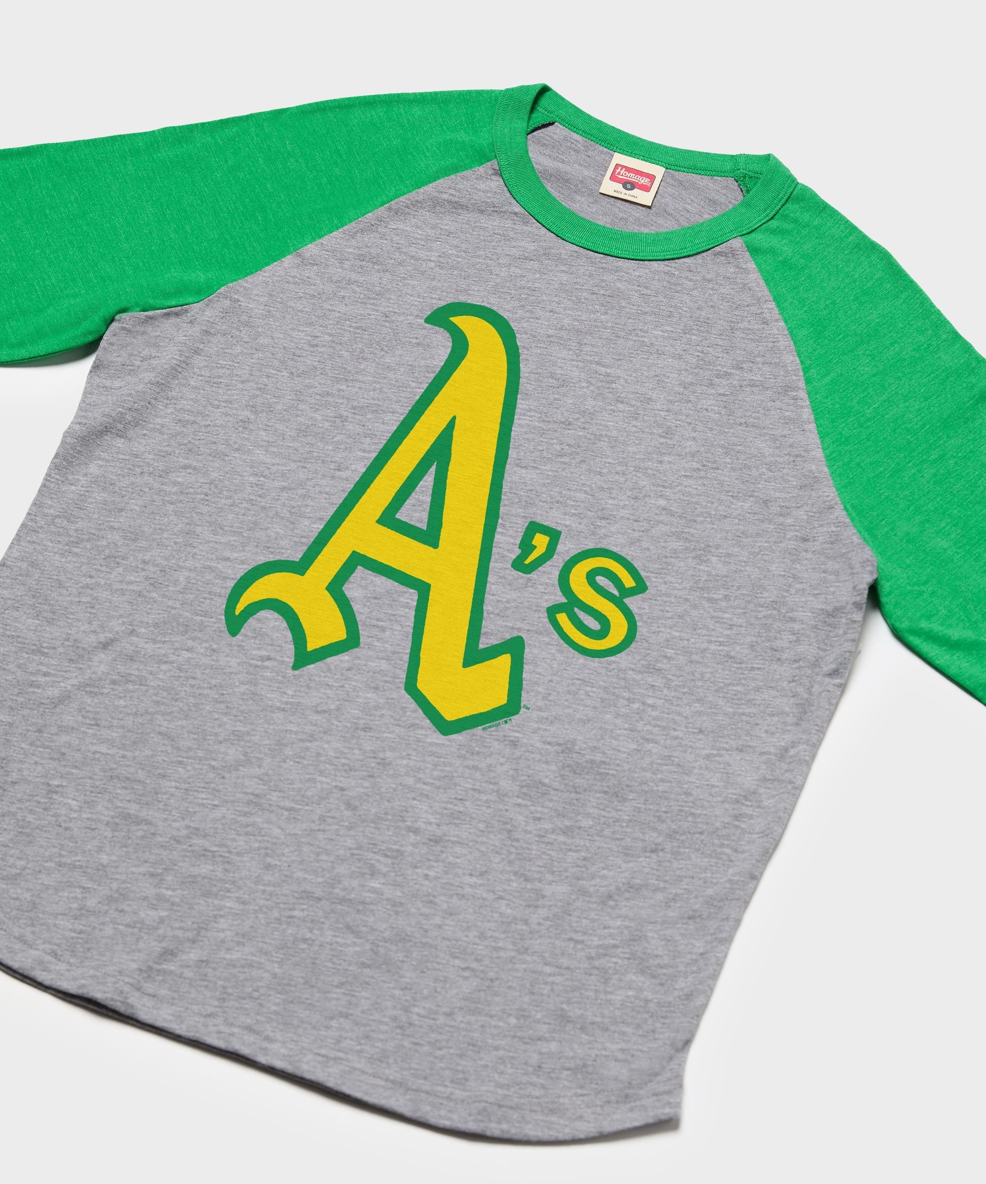 Oakland Athletics Jersey Logo '70 Raglan - Image 2