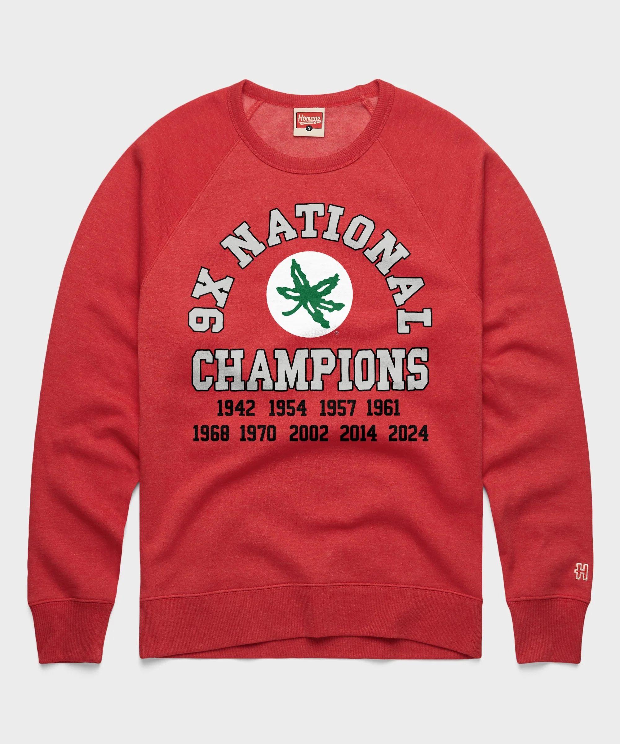 Ohio State 9x National Champions Crewneck