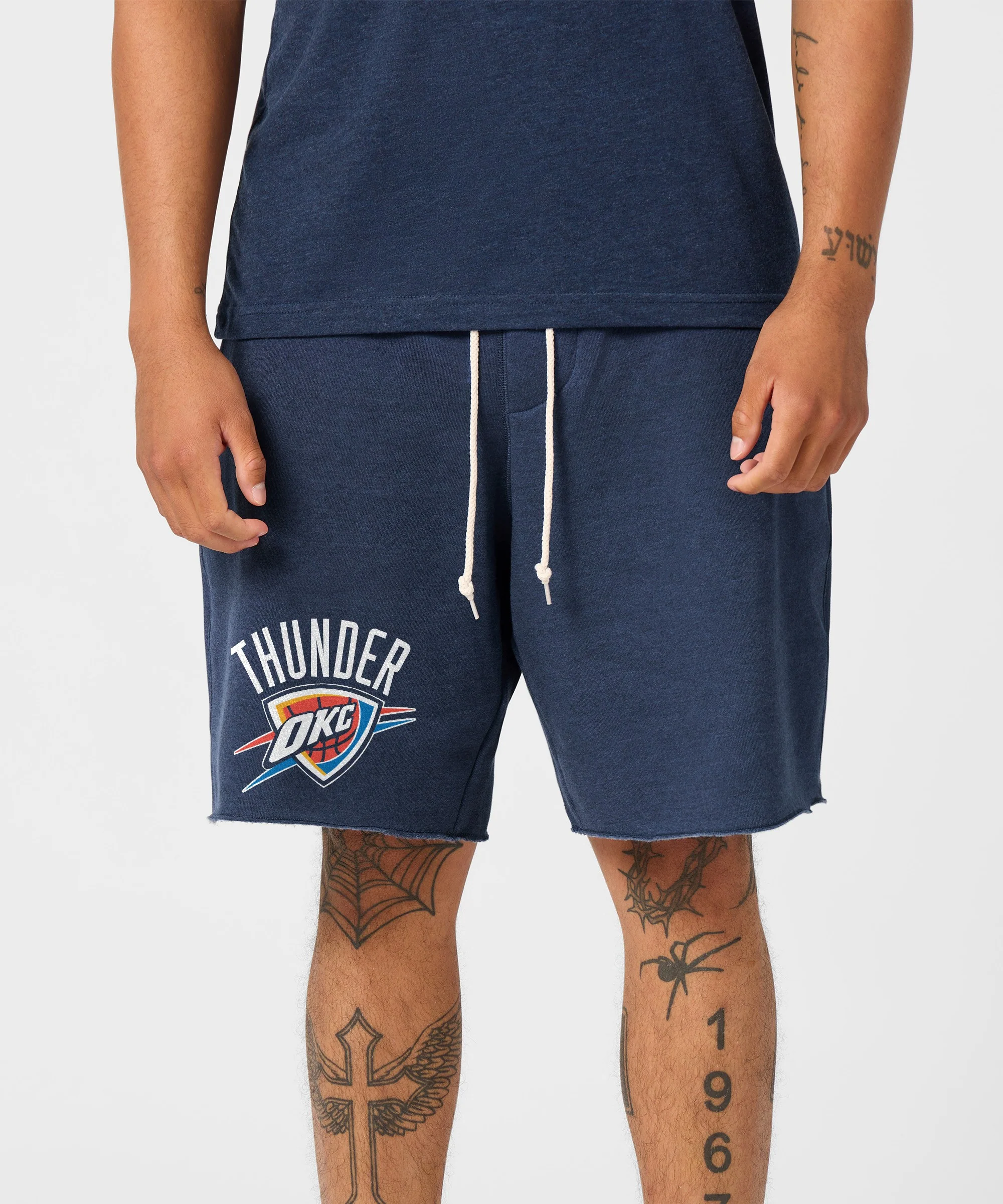Oklahoma City Thunder Arch Sweat Shorts - Image 3