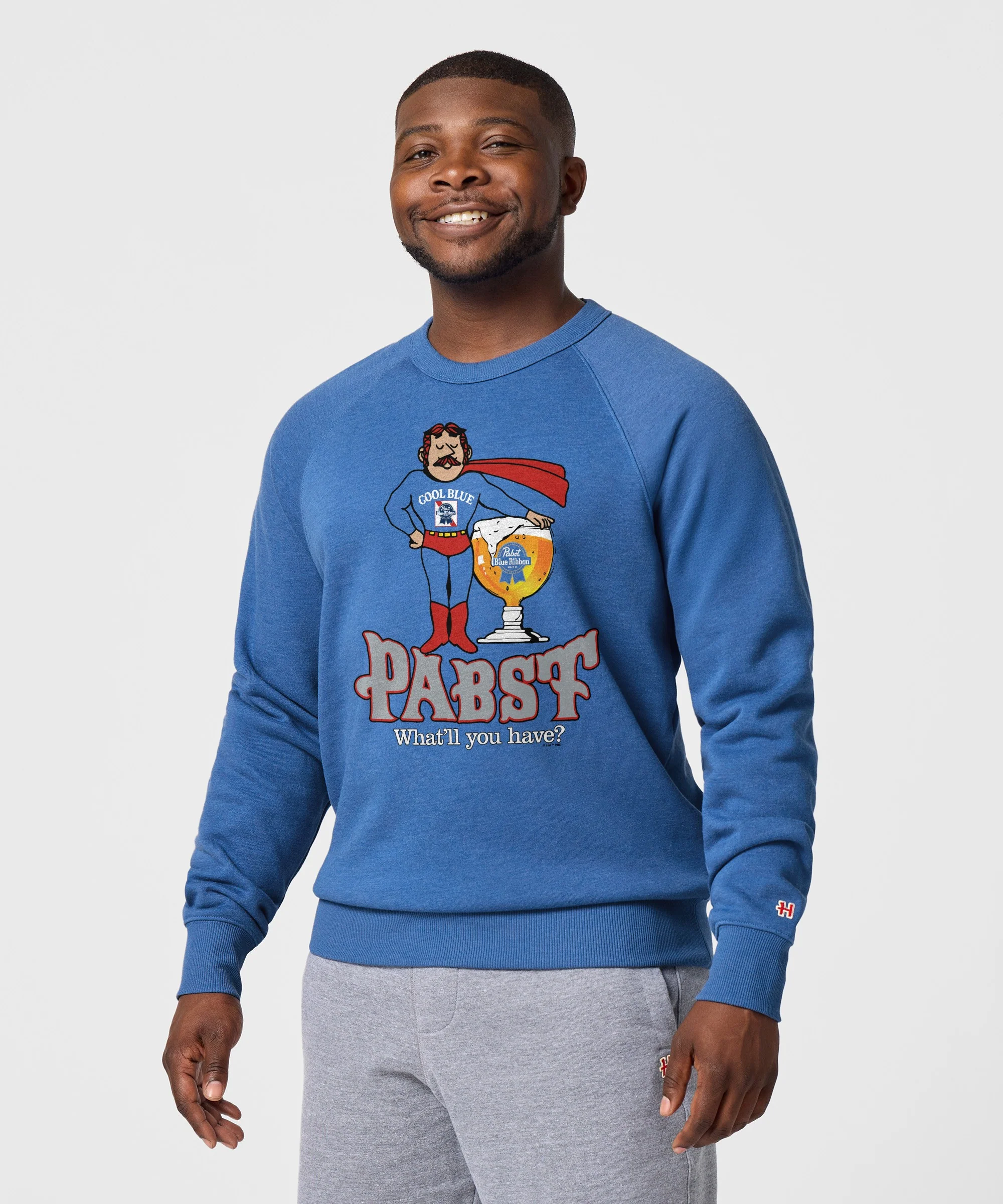 Pabst Cool Blue Crewneck - Image 3