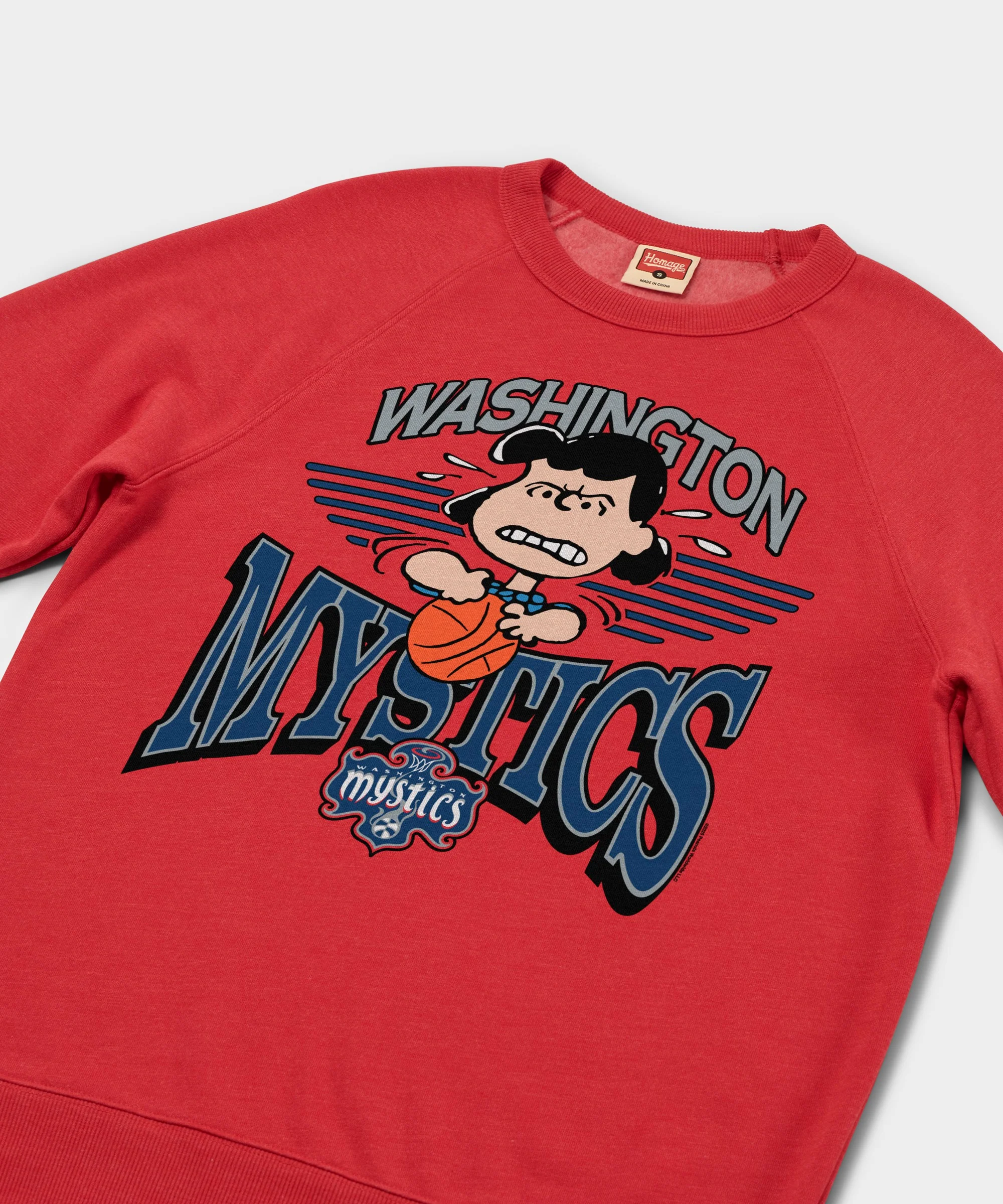Peanuts Lucy x Washington Mystics Crewneck - Image 2