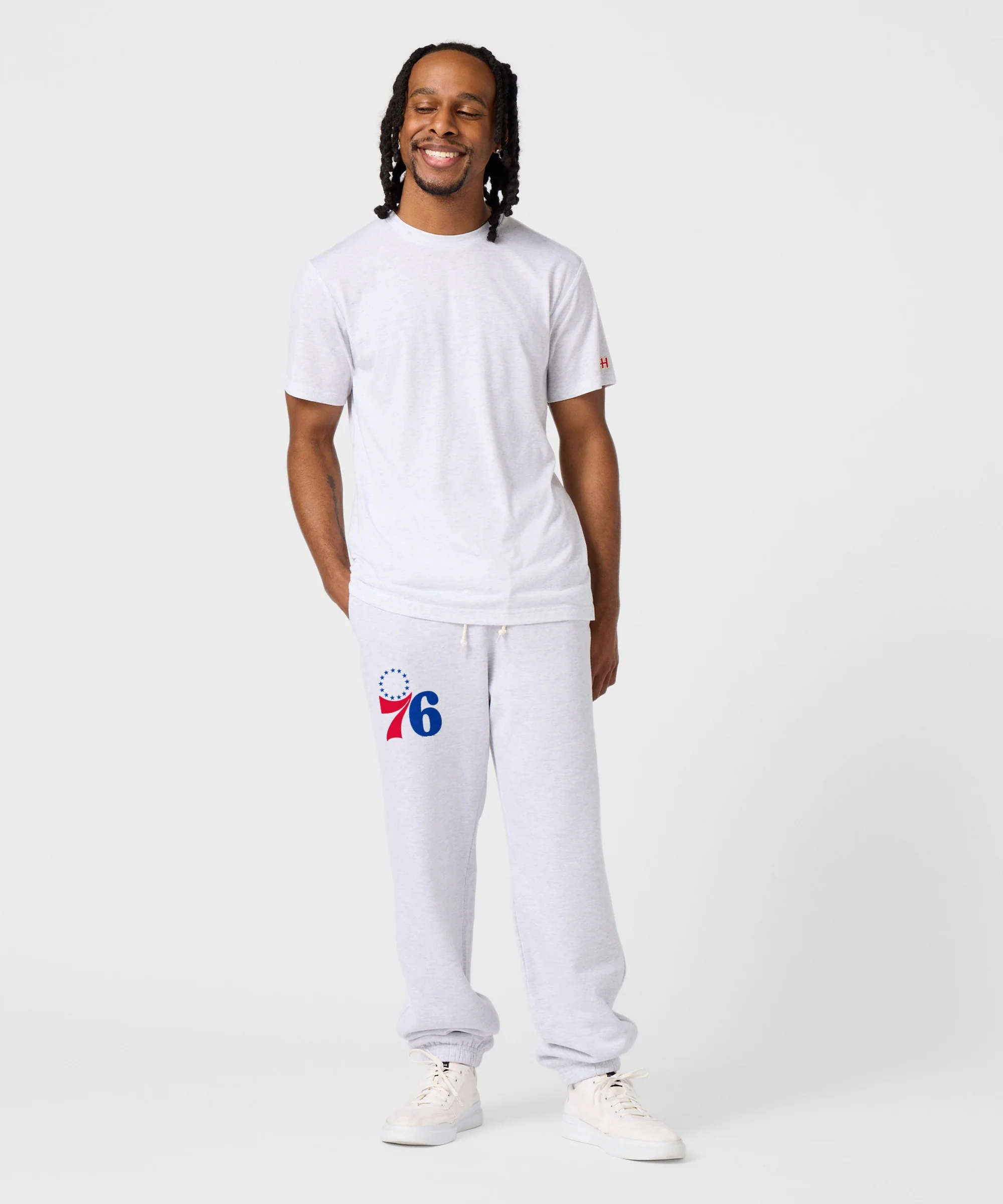Philadelphia 76ers Logo Sweatpants - Image 5