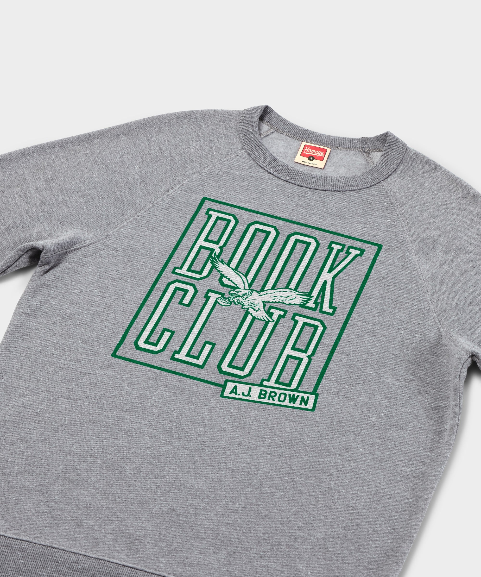 Philadelphia Eagles A.J. Brown Book Club Crewneck - Image 2
