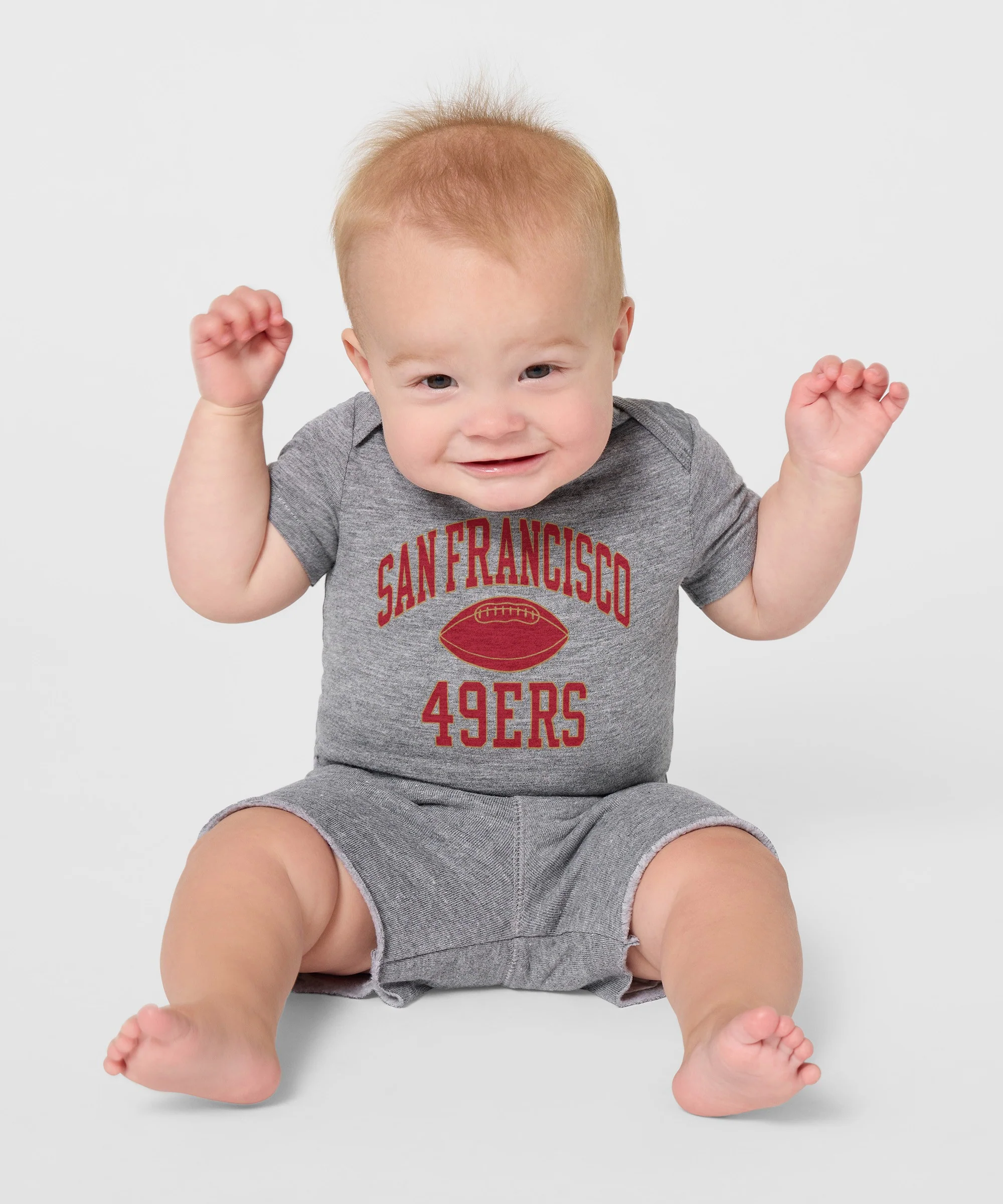 San Francisco 49ers Gridiron Baby One Piece - Image 3